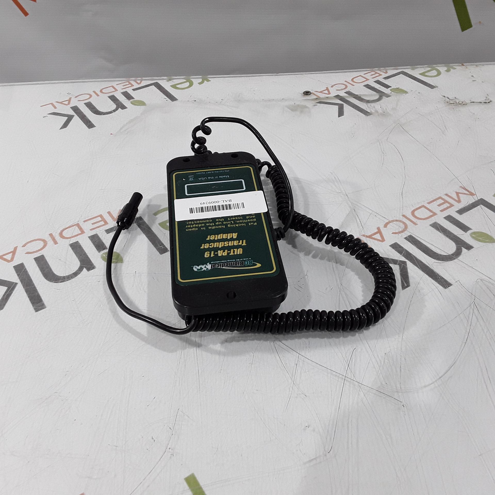 BC Biomedical ULT-PA-19 Transducer Adapter - 271234
