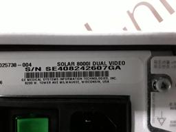 GE Healthcare Solar 8000i Patient Monitor - 382863