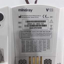 Mindray V12 Bedside Patient Monitor - 276212