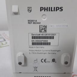 Philips M3001A-A03C12 Masimo SpO2, NIBP, 12 lead ECG, Temp, IBP MMS Module - 321405