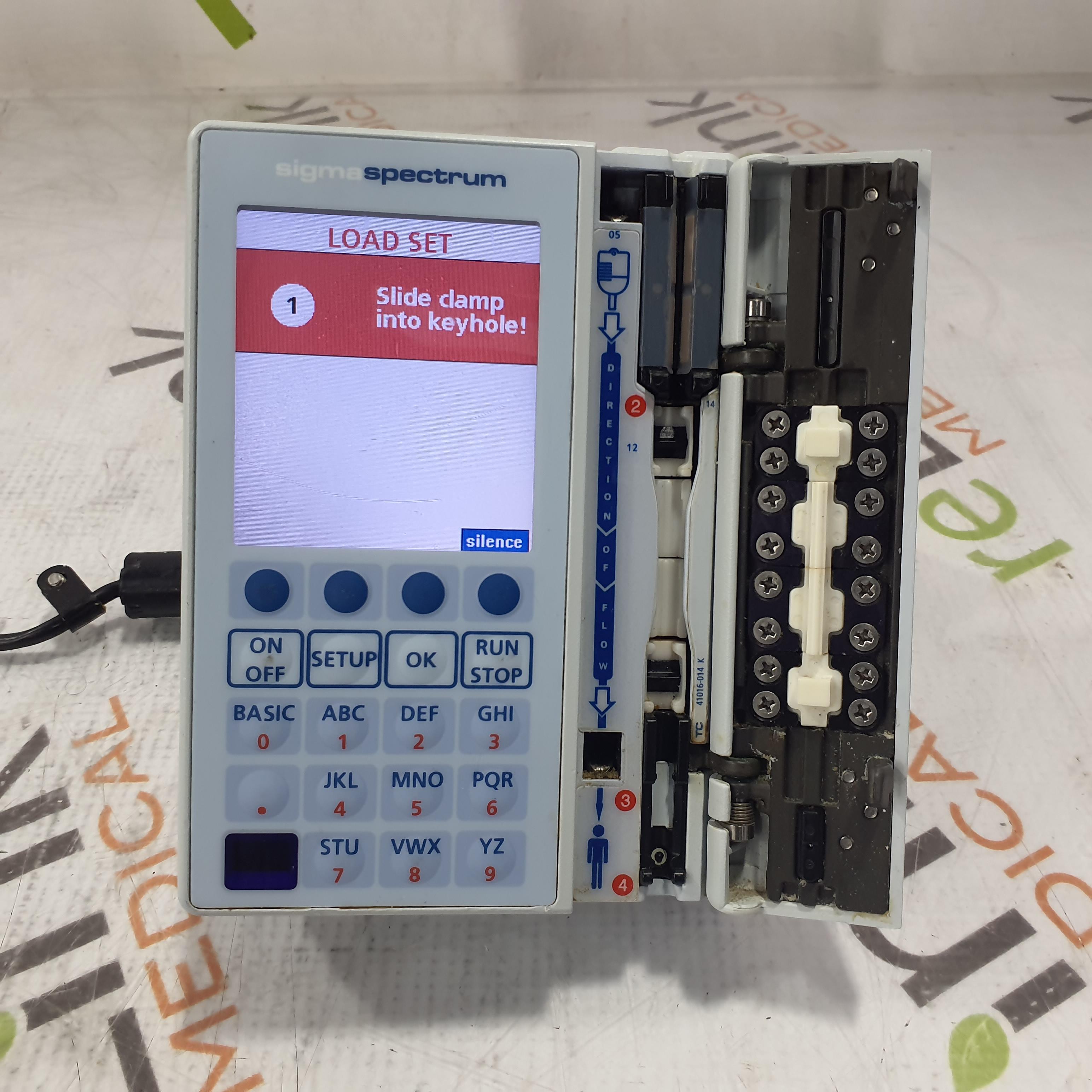 Baxter Sigma Spectrum 6.05.13 without Battery Infusion Pump - 379090