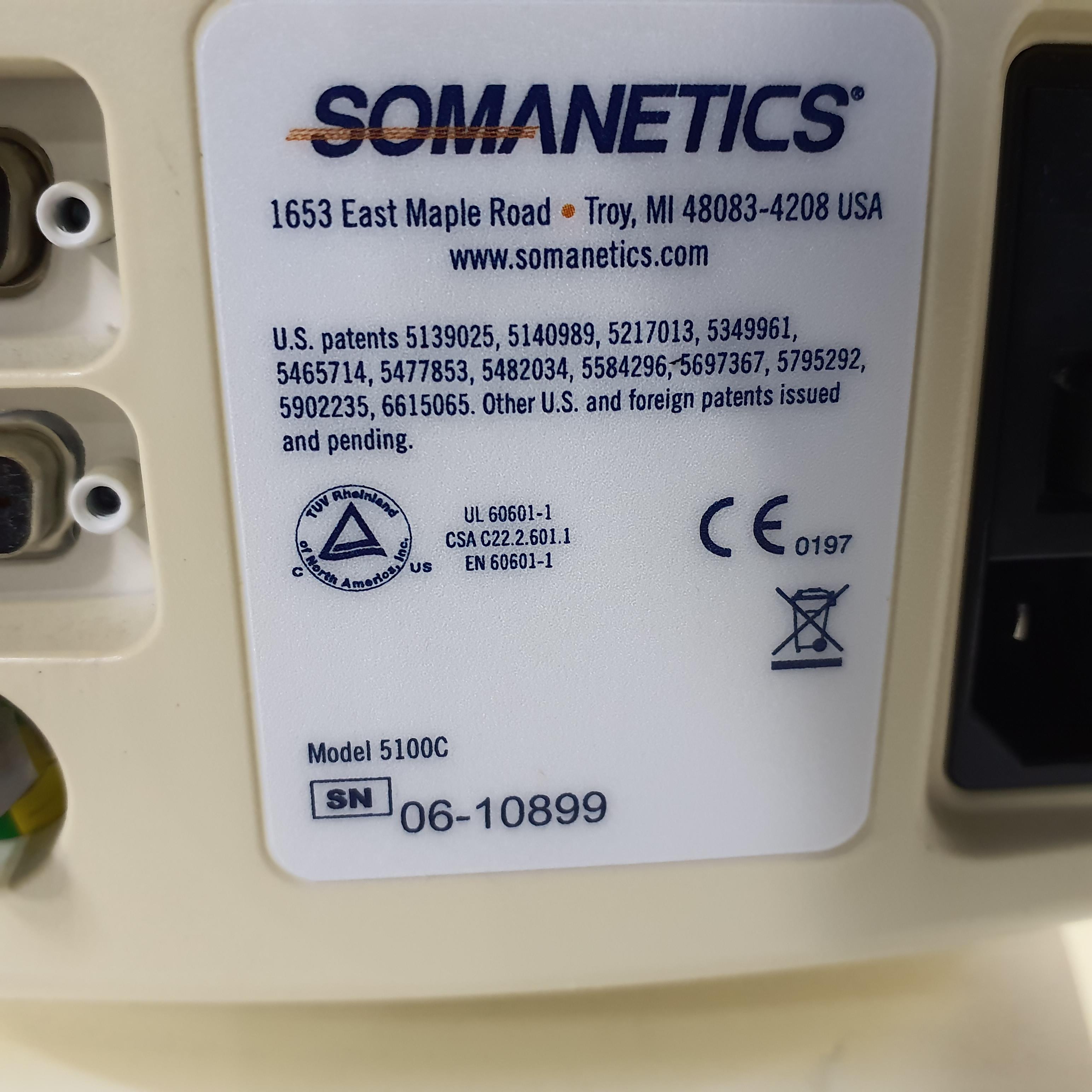 Somanetics Invos 5100C Cerebral Oximeter Monitor - 372938