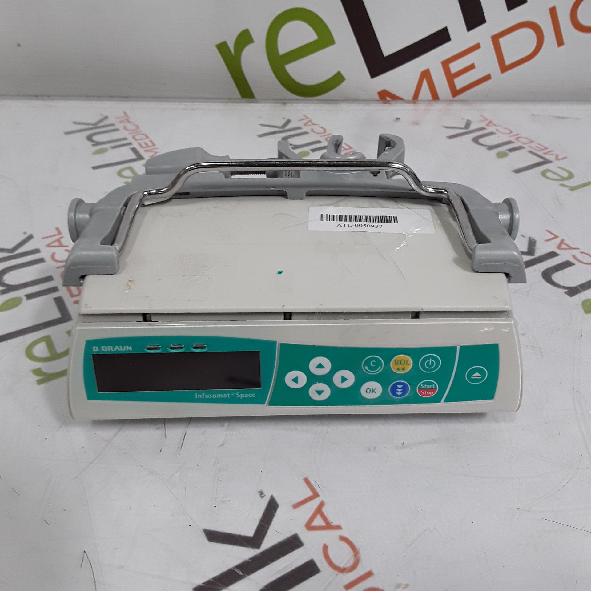 B. Braun Infusomat Space w/Pole Clamp Infusion Pump - 312230