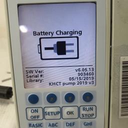 Baxter Sigma Spectrum 6.05.13 with Non-Wireless Battery Infusion Pump - 379313