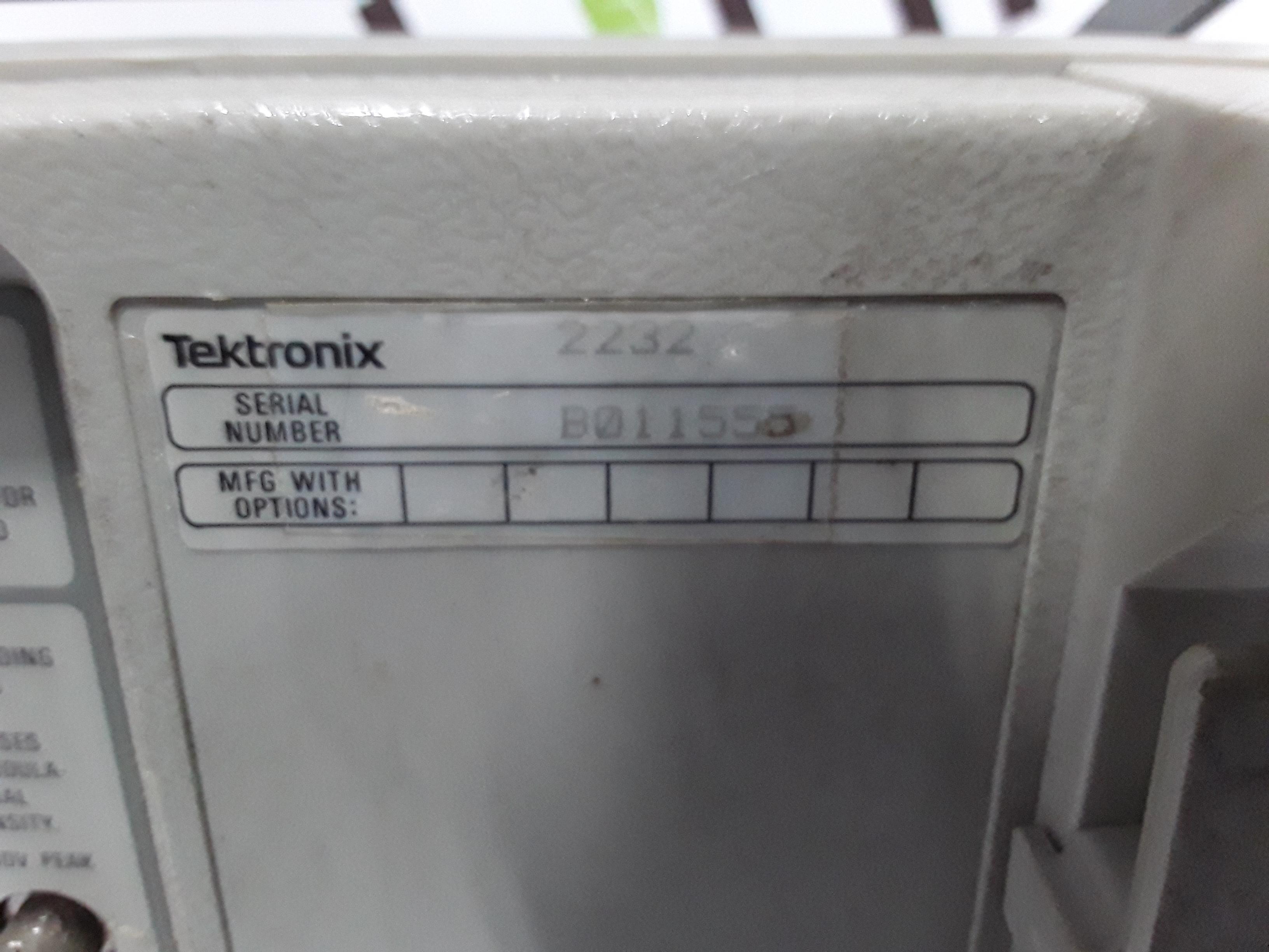 Tektronix 2232 Oscilloscope - 371587