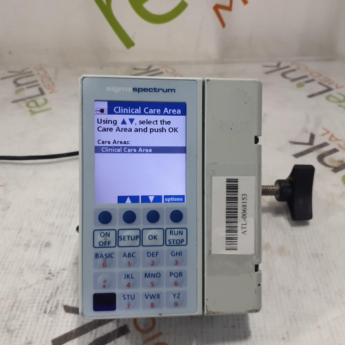 Baxter Sigma Spectrum 6.05.13 without Battery Infusion Pump - 379048