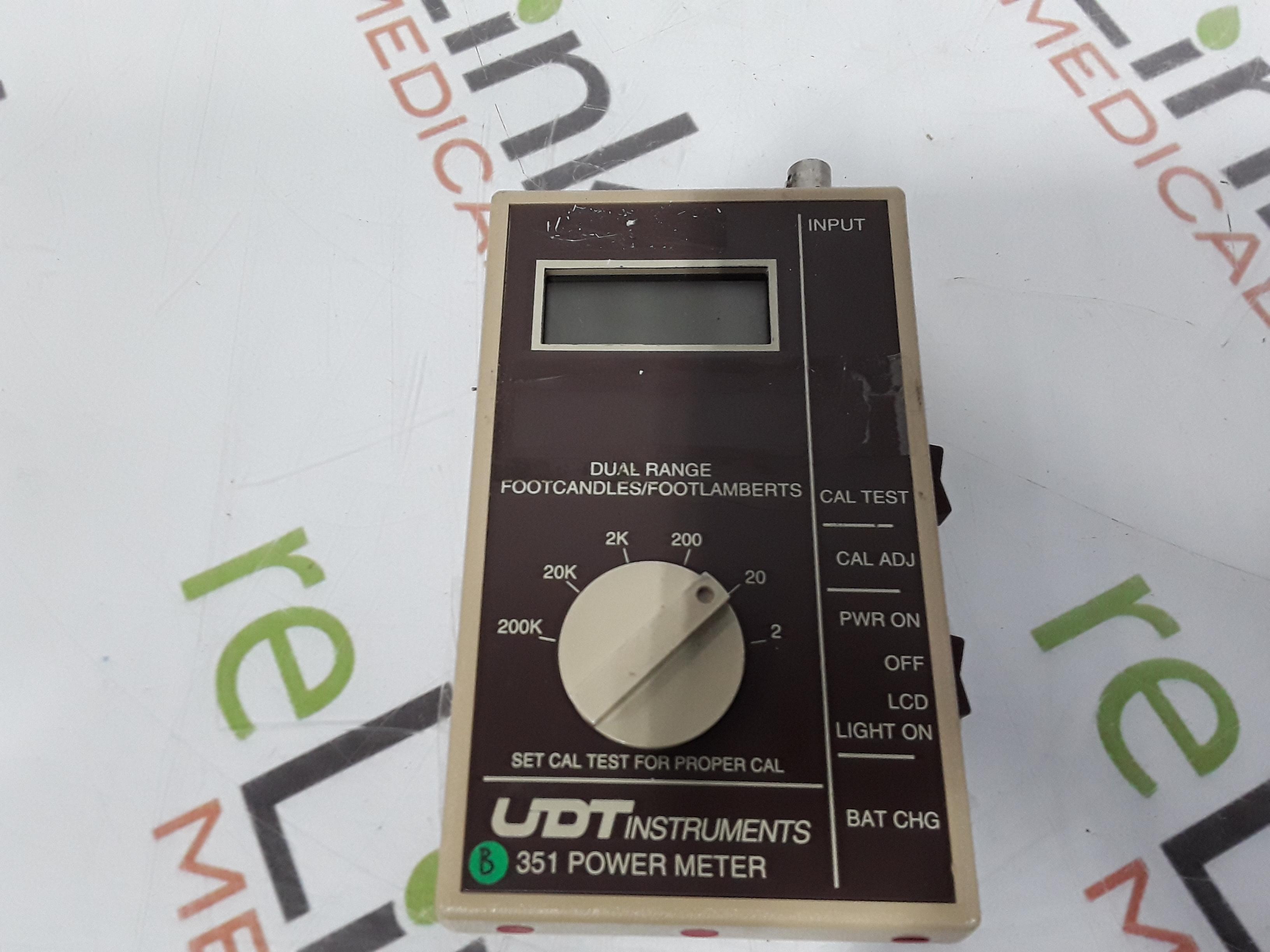 UDT Instruments 351 Power Meter - 377196