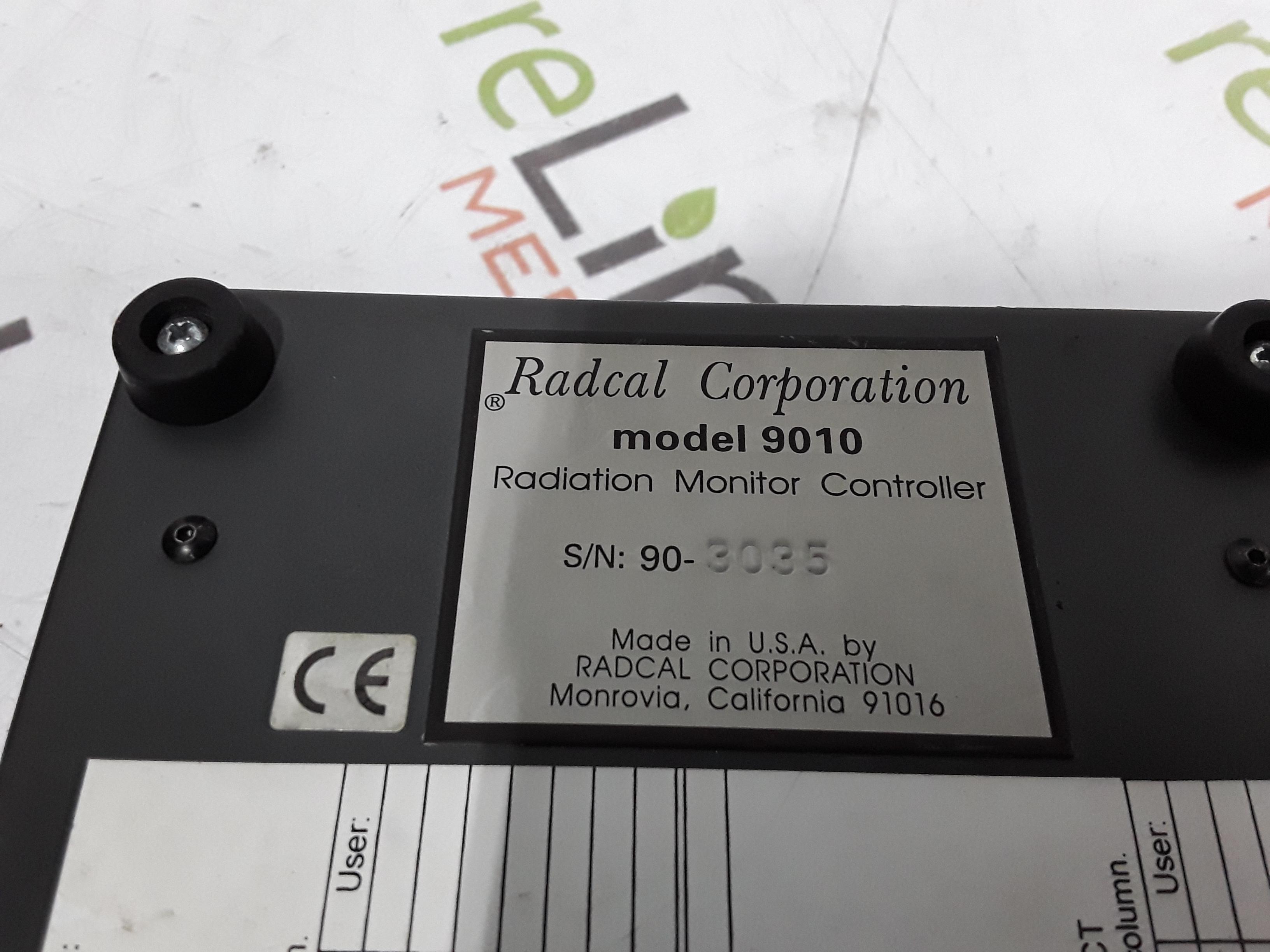 RadCal 9010 XRay Radiation Measurement System - 372016