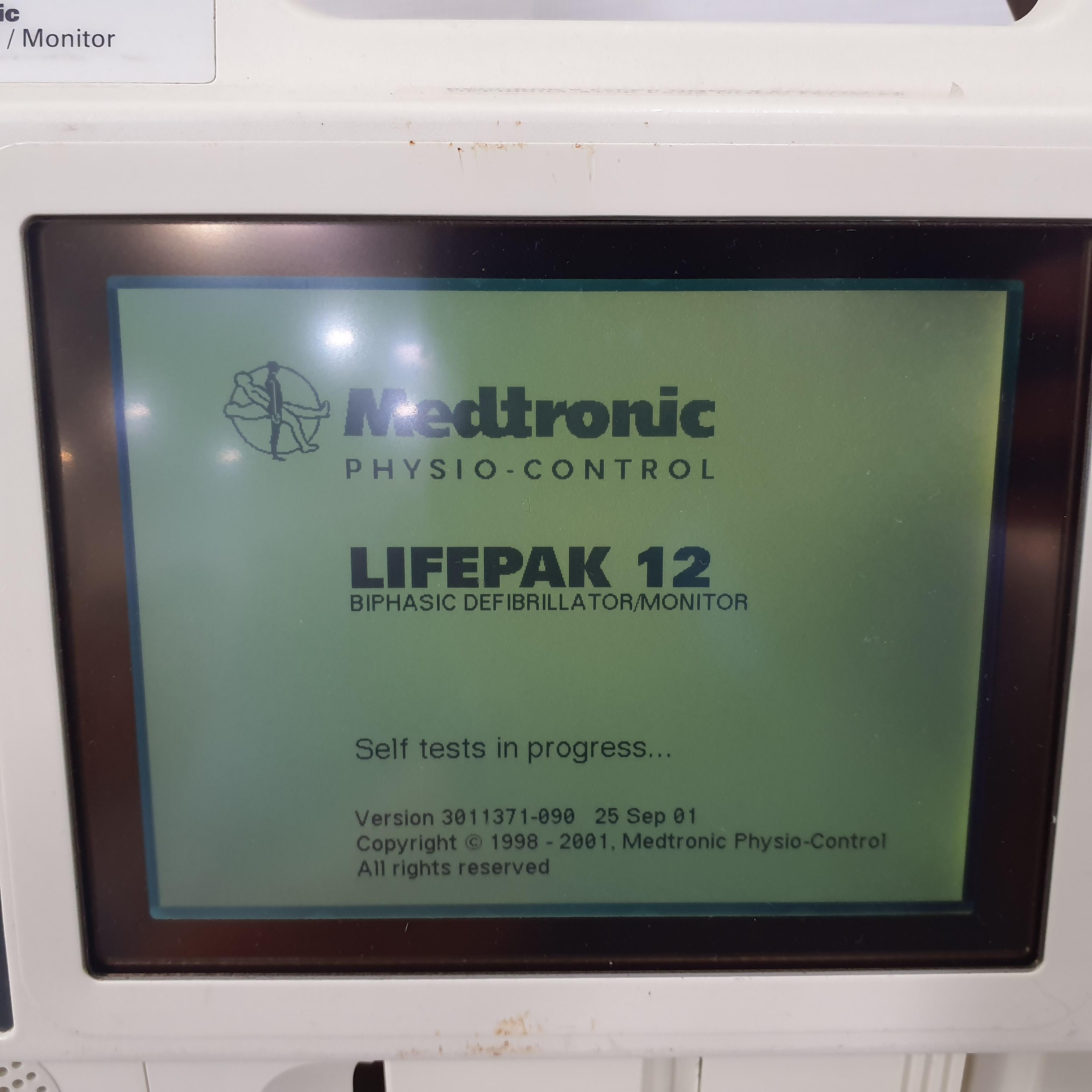 Physio-Control LifePak 12 3-Lead Defibrillator - 399207