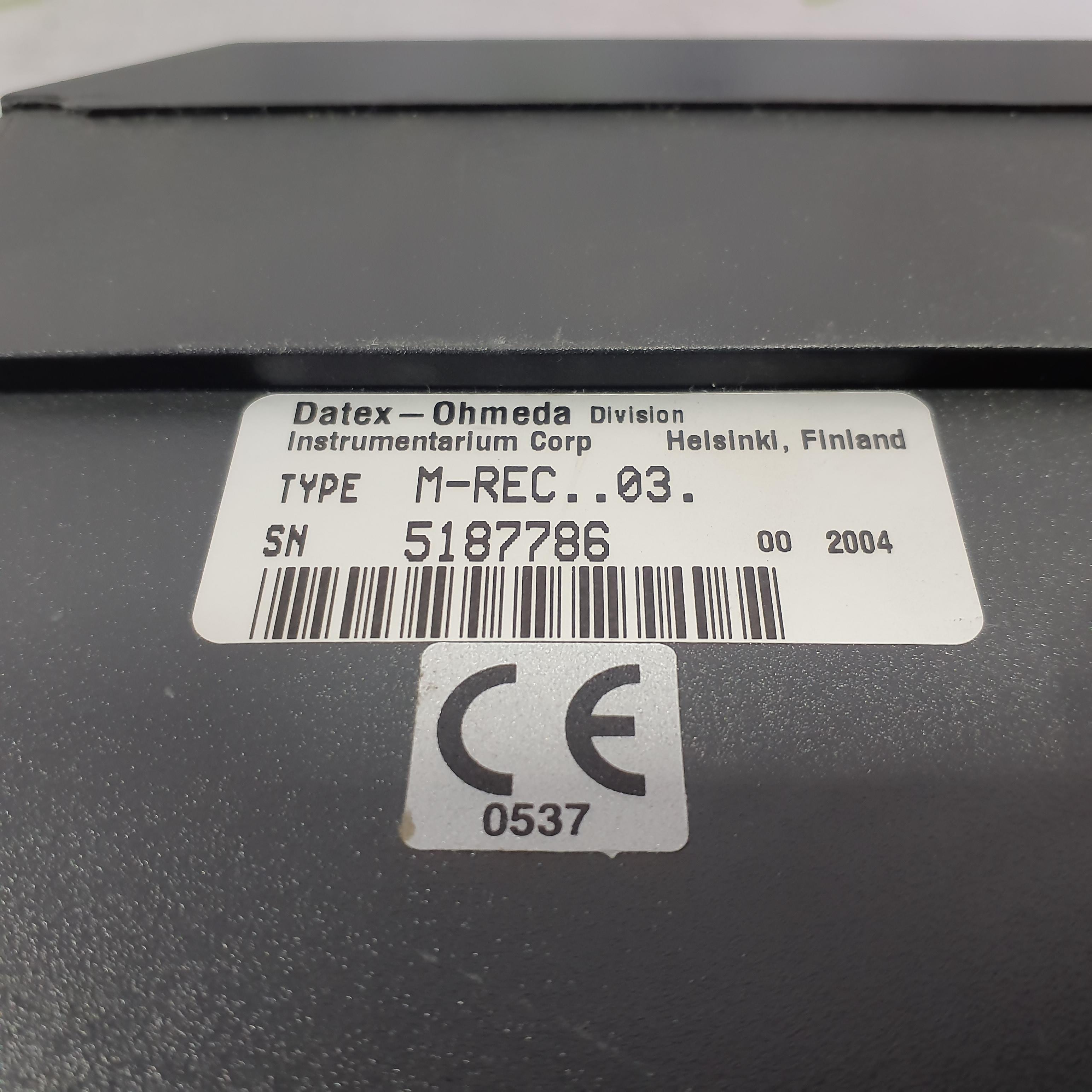 Datex-Ohmeda M-REC Recorder Module - 373055