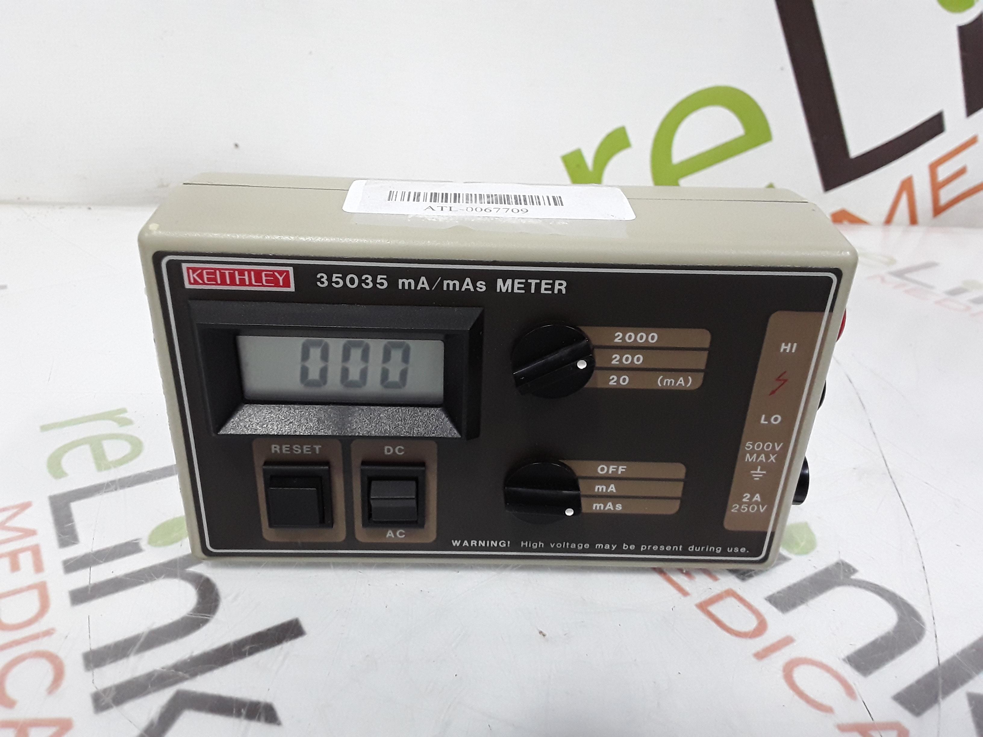 Inovision Radiation Measurements 35035 mA/mAs Meter - 377210