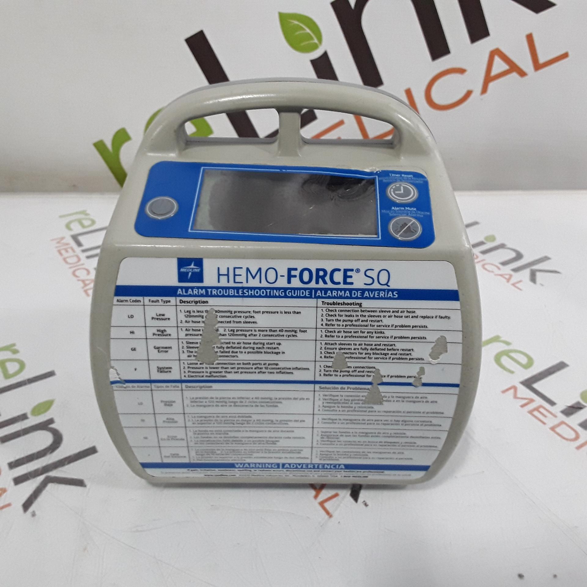 Medline Hemo-Force MDS-600 SQ2 DVT Compression Pump - 360941