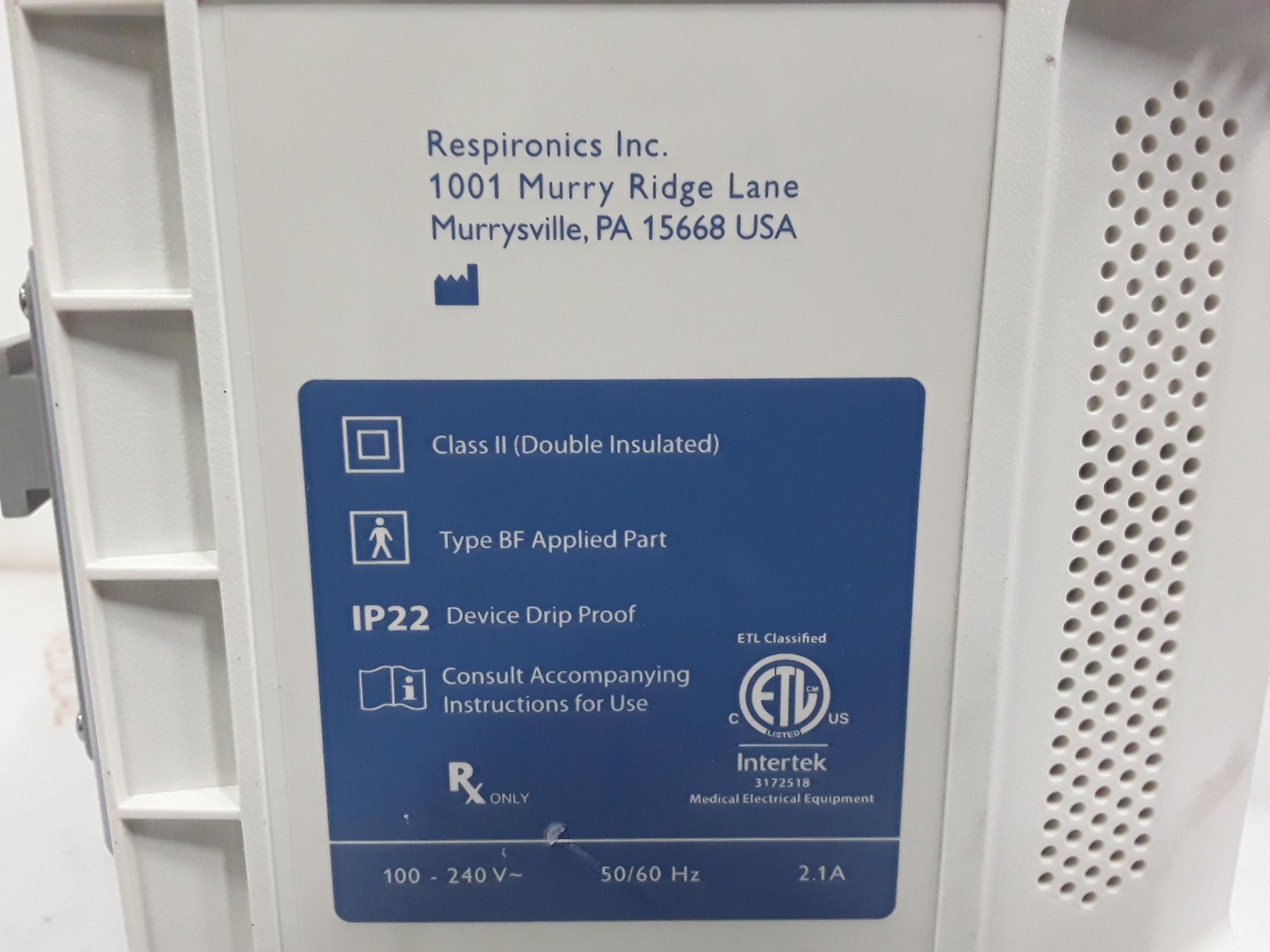Respironics Trilogy 200 Ventilator - 375765