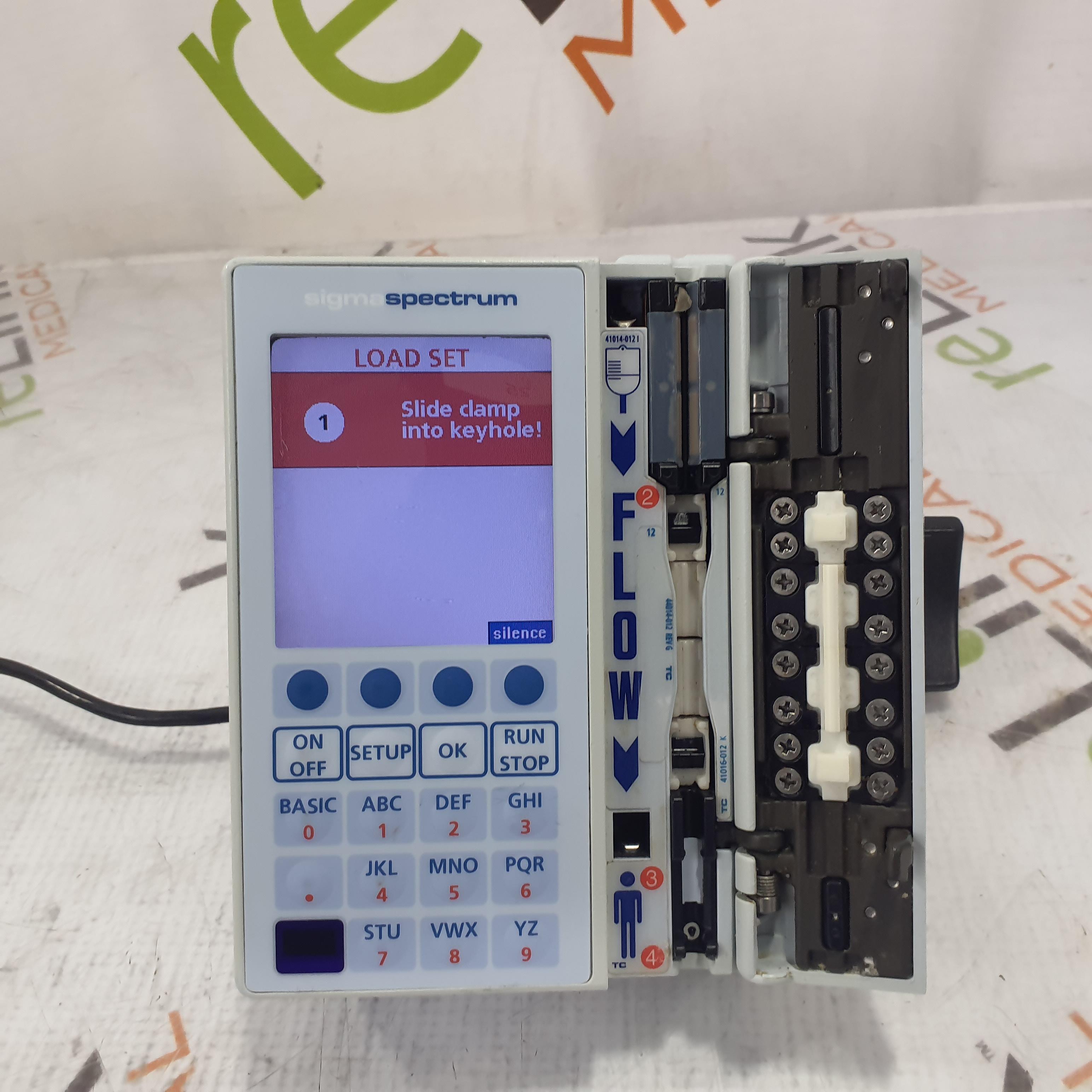 Baxter Sigma Spectrum 6.05.13 with Non-Wireless Battery Infusion Pump - 379358
