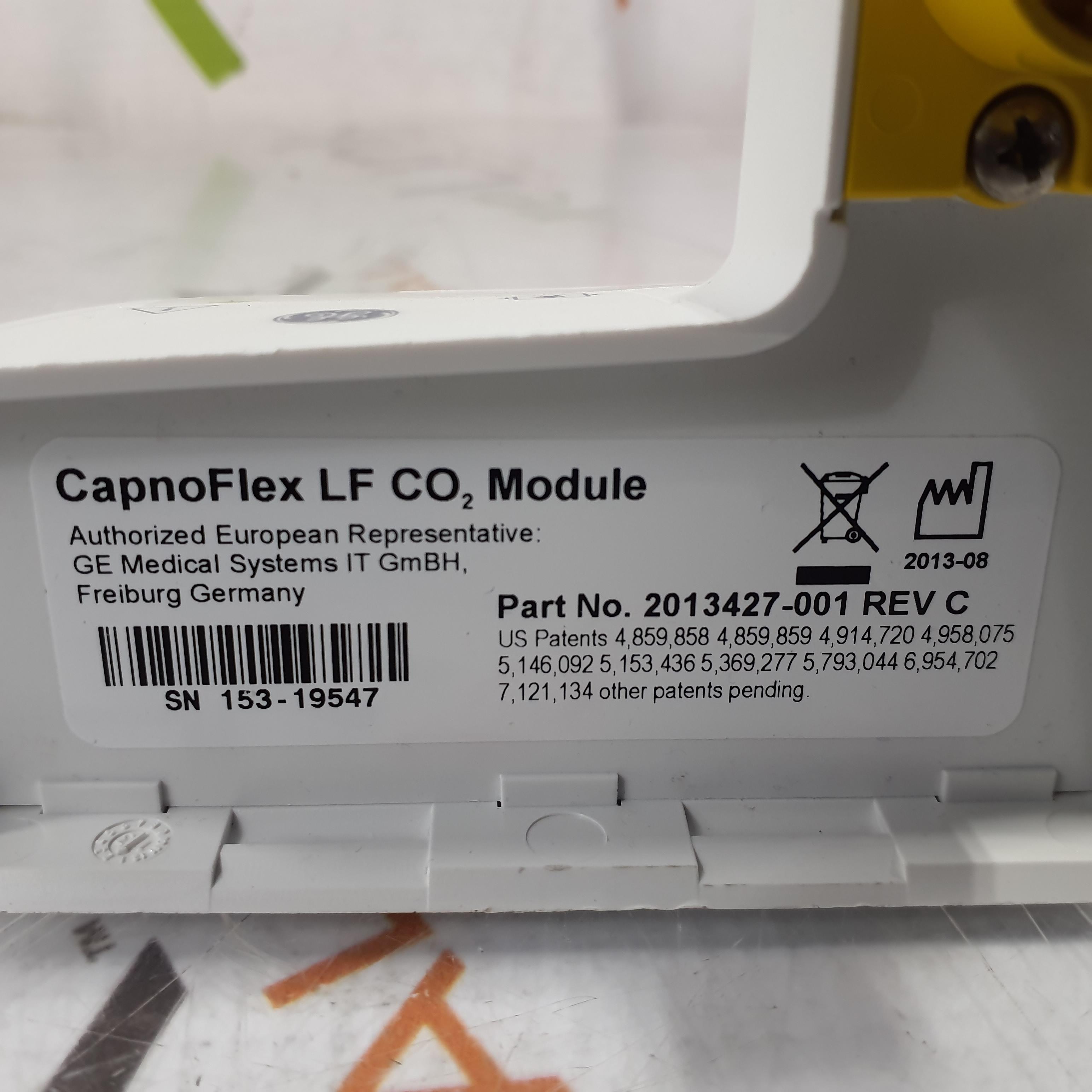 GE Healthcare Capnoflex LF CO2 Module - 387005