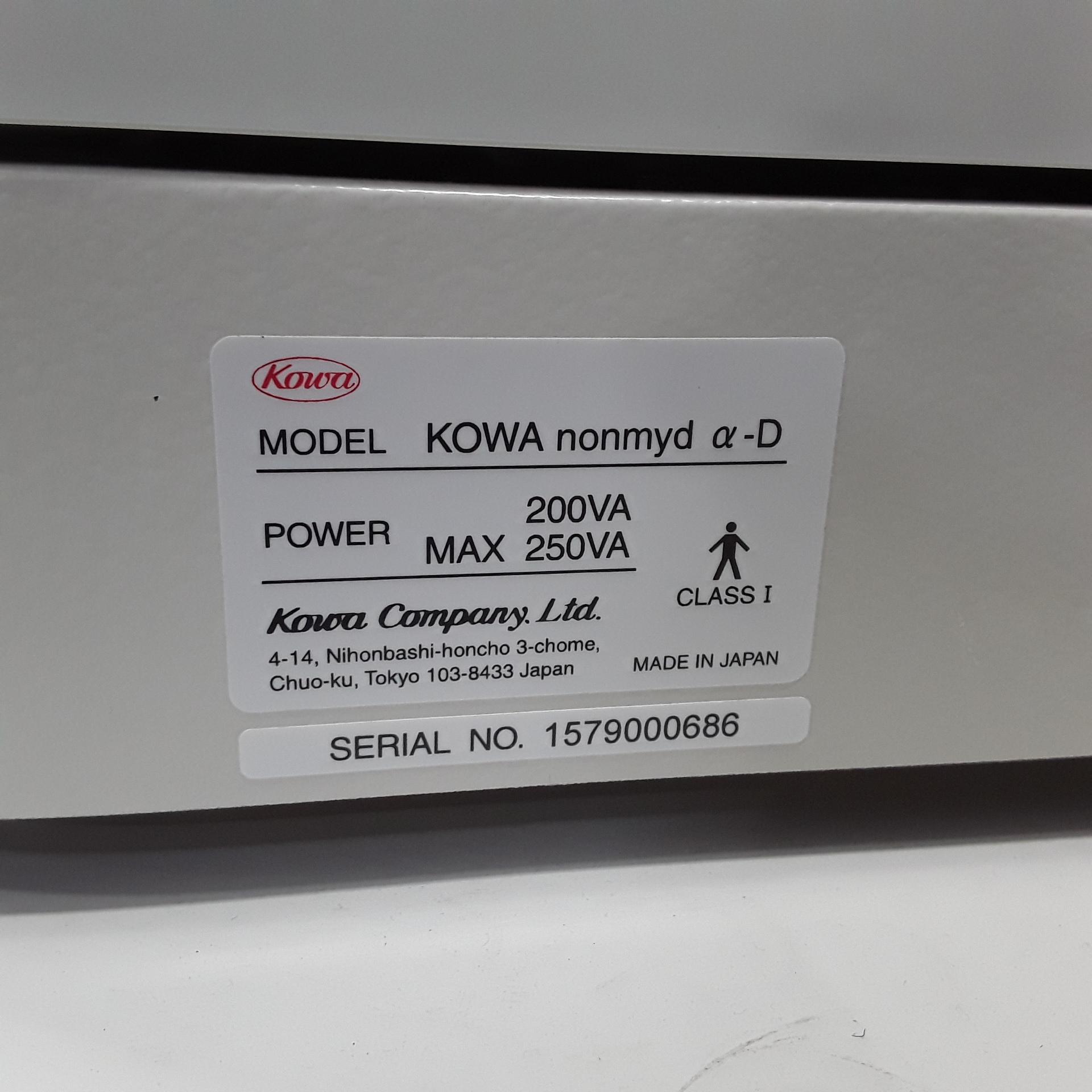 Kowa Optimed Inc. Nonmyd Alpha - D Retinal Camera - 336114