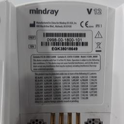 Mindray V12 Bedside Patient Monitor - 276200