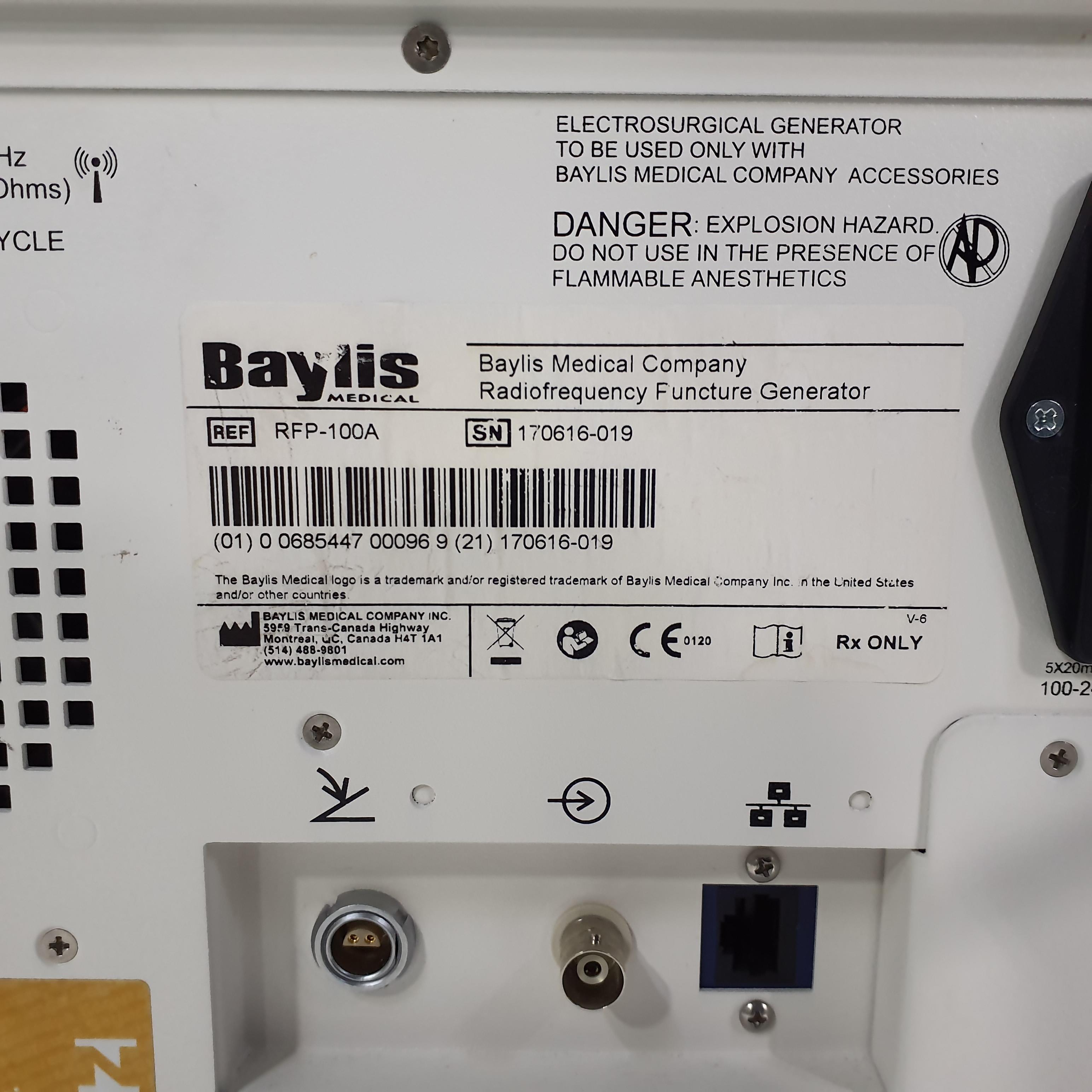 Baylis RFP-100A Radiofrequency Generator - 360926