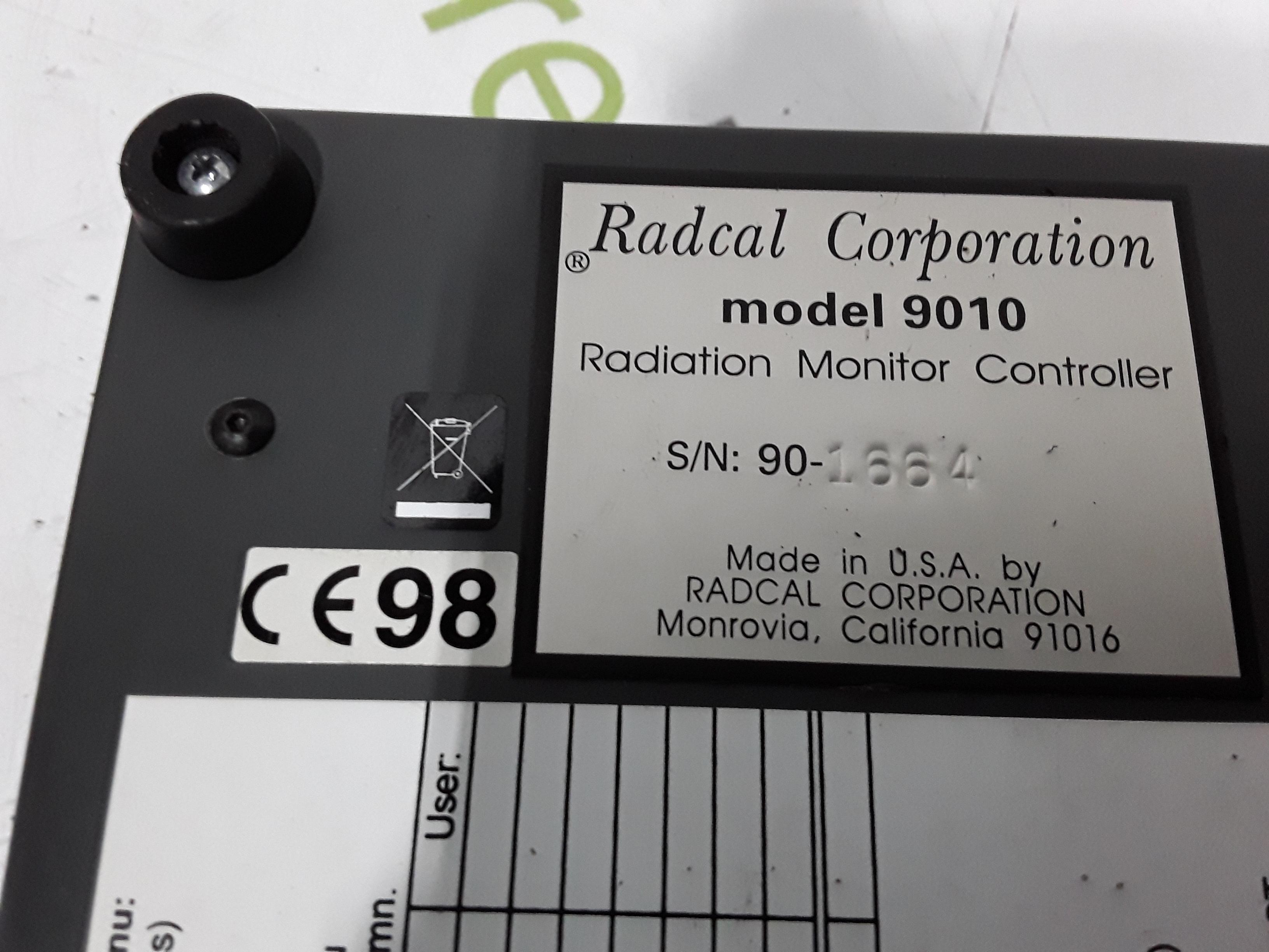 RadCal 9010 XRay Radiation Measurement System - 372020