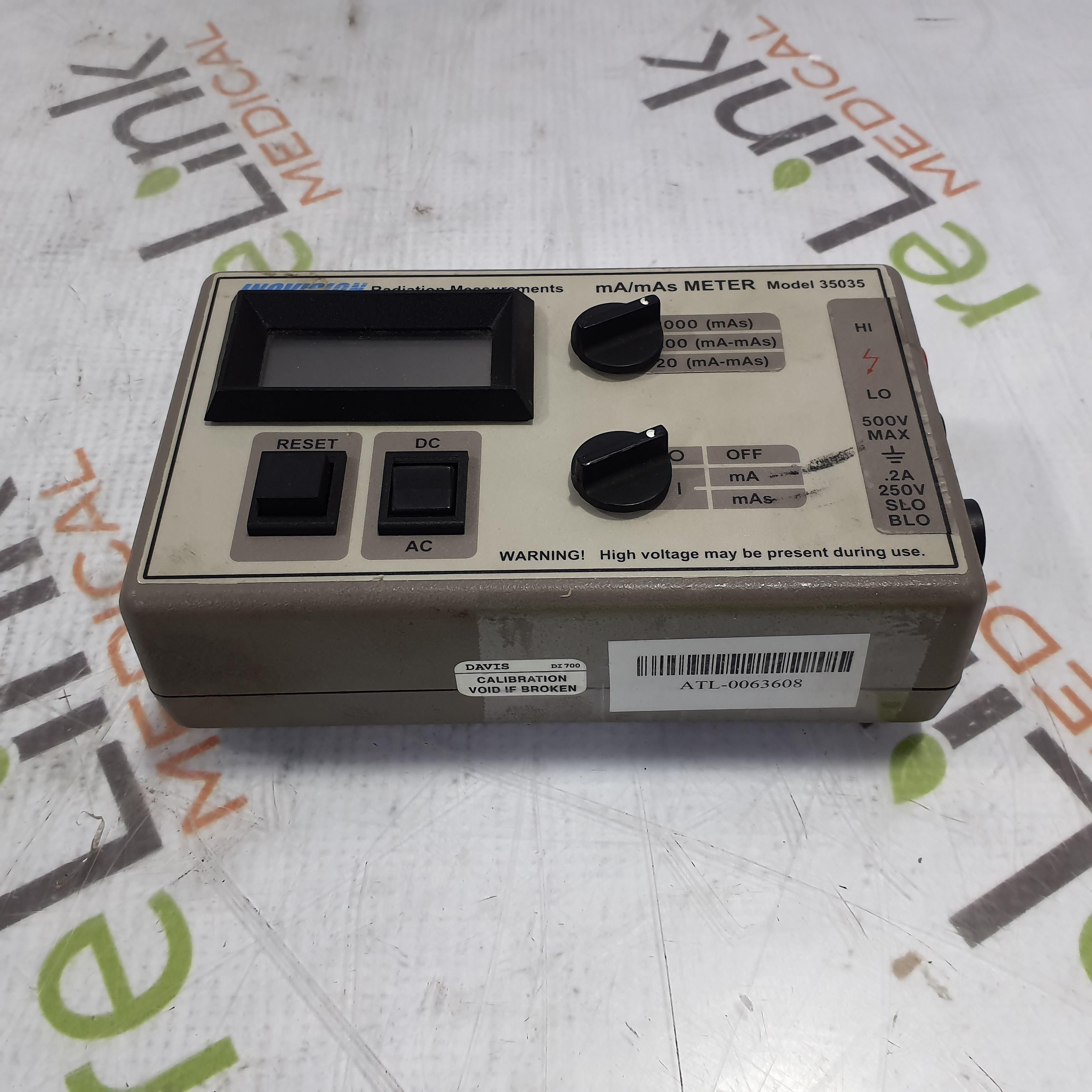 Inovision Radiation Measurements 35035 mA/mAs Meter - 364099