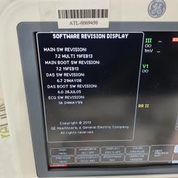 GE Healthcare Dash 4000 - GE/Nellcor SpO2 Patient Monitor - 386728