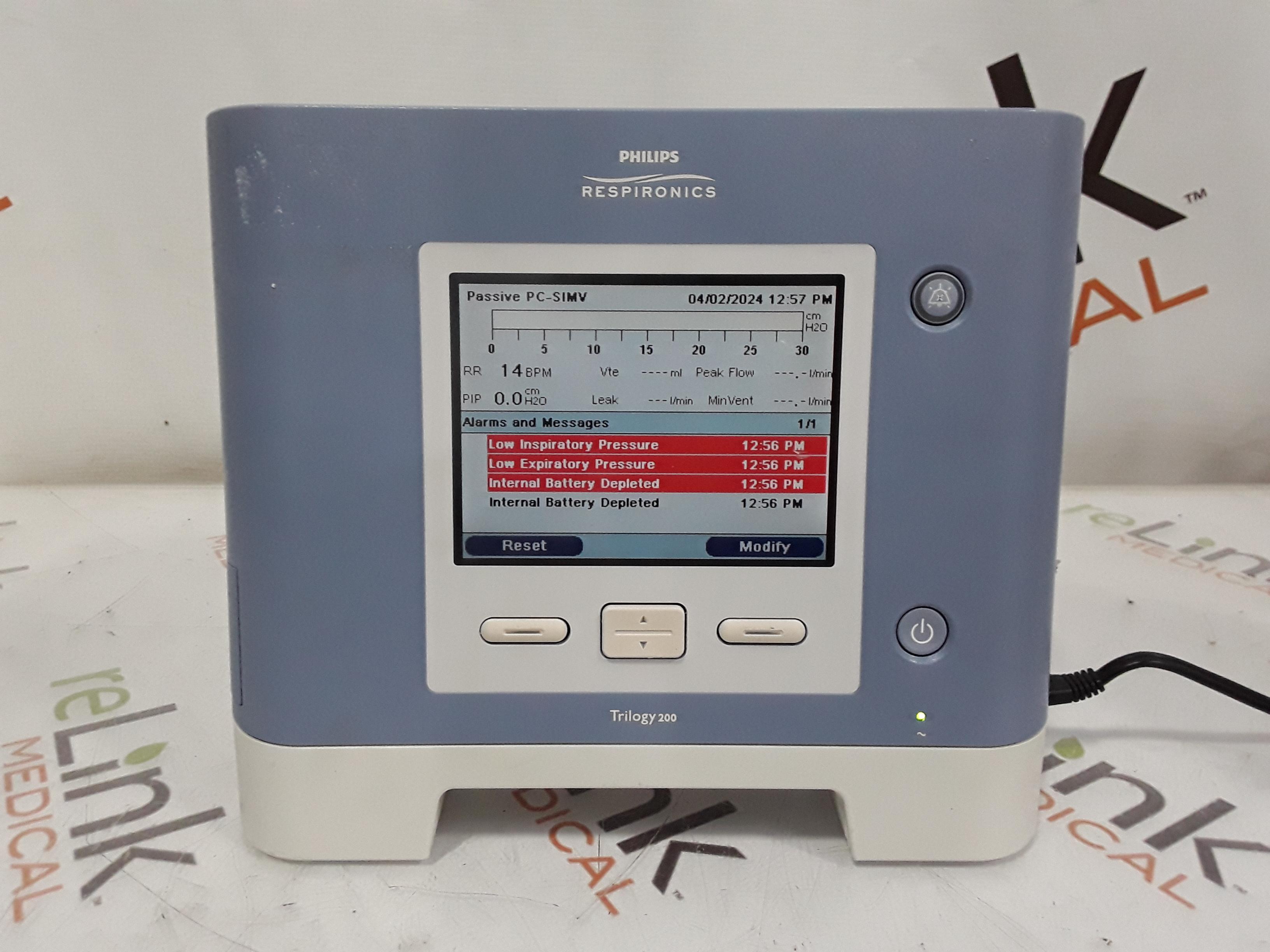 Respironics Trilogy 200 Ventilator - 375794