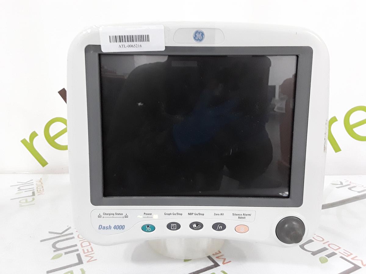 GE Healthcare Dash 4000 - GE/Nellcor SpO2 Patient Monitor - 372861