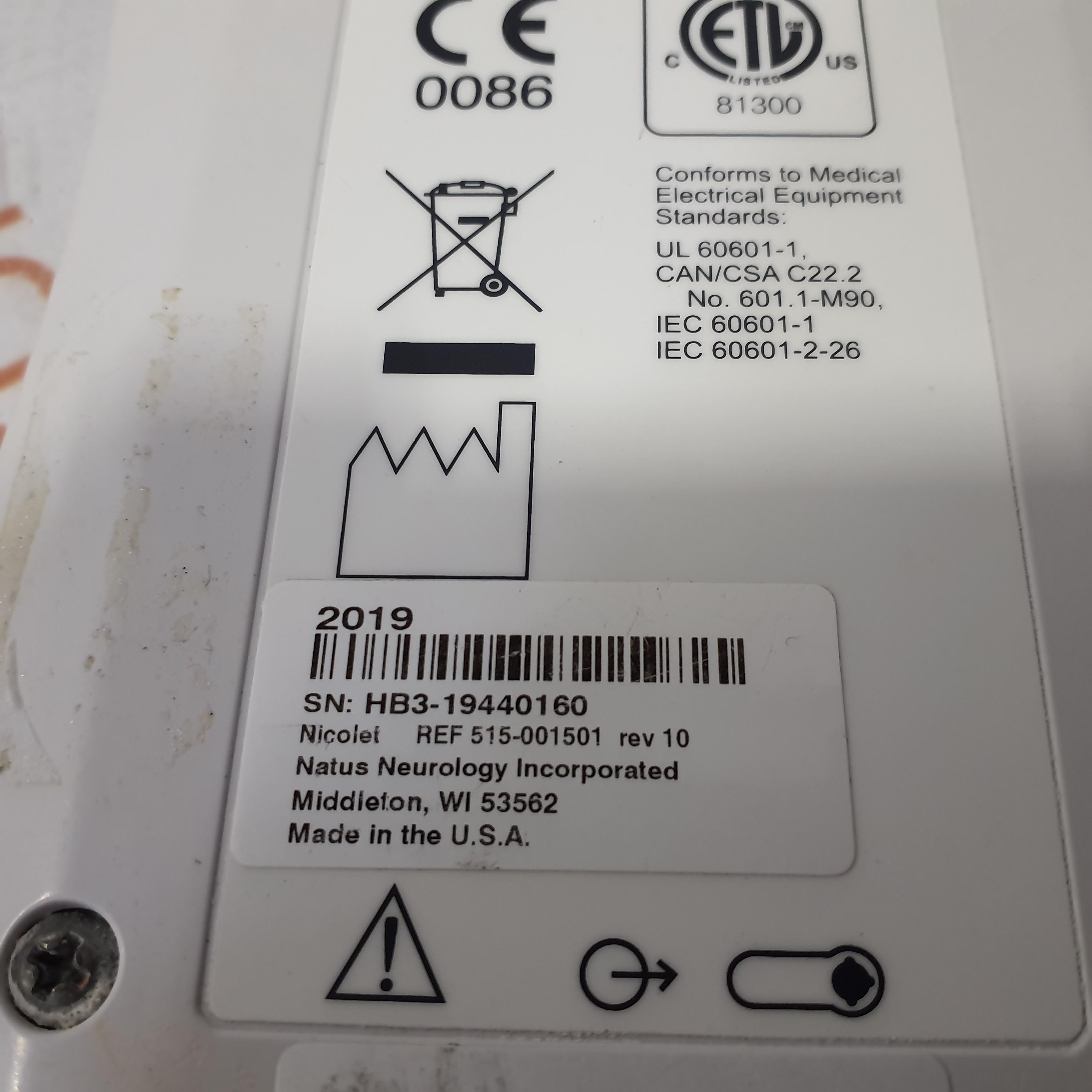 Natus Nicolet HB-3 v32/v44 EEG Amplifier - 396203