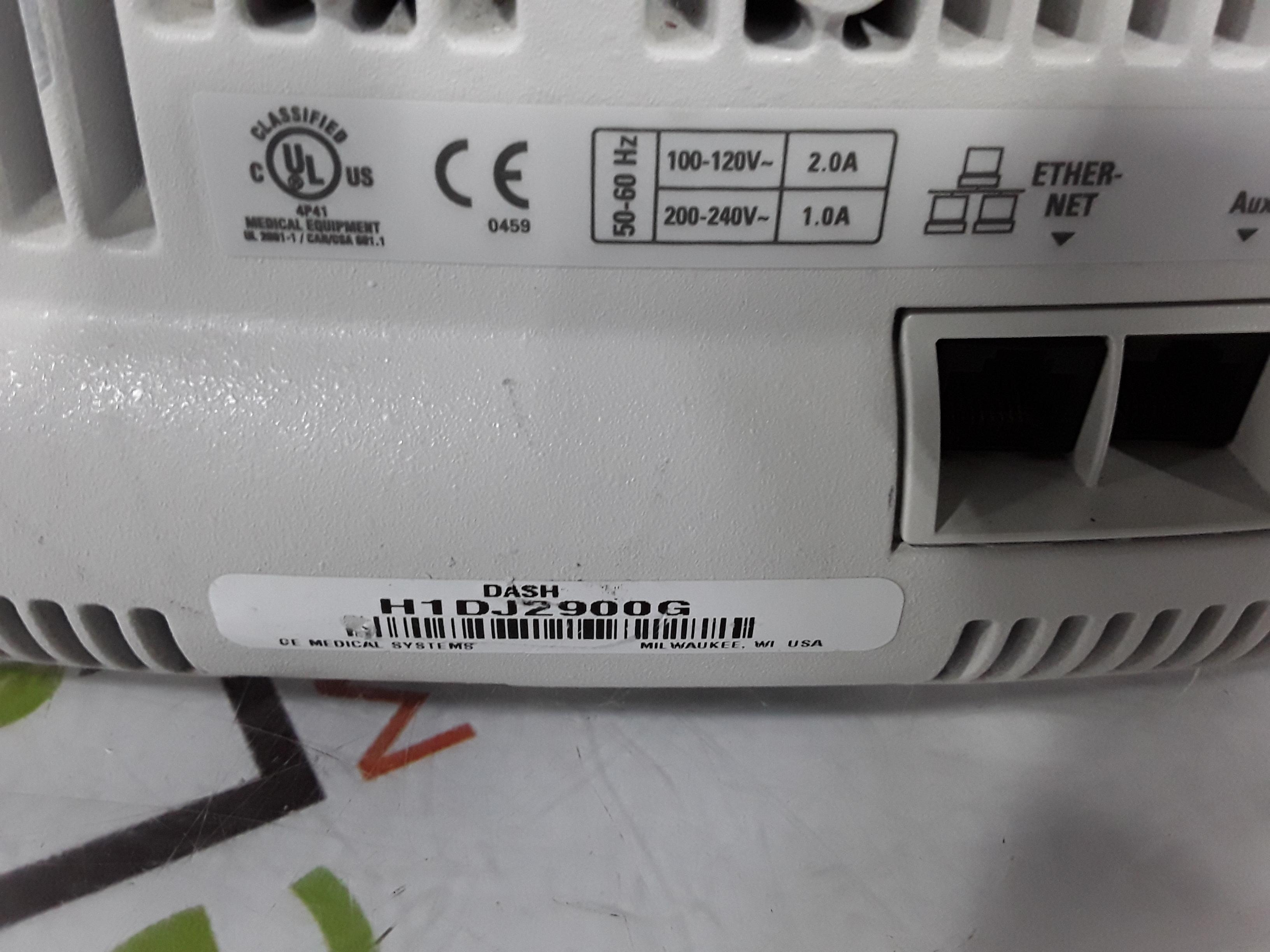 GE Healthcare Dash 3000 - GE/Nellcor SpO2 Patient Monitor - 372391