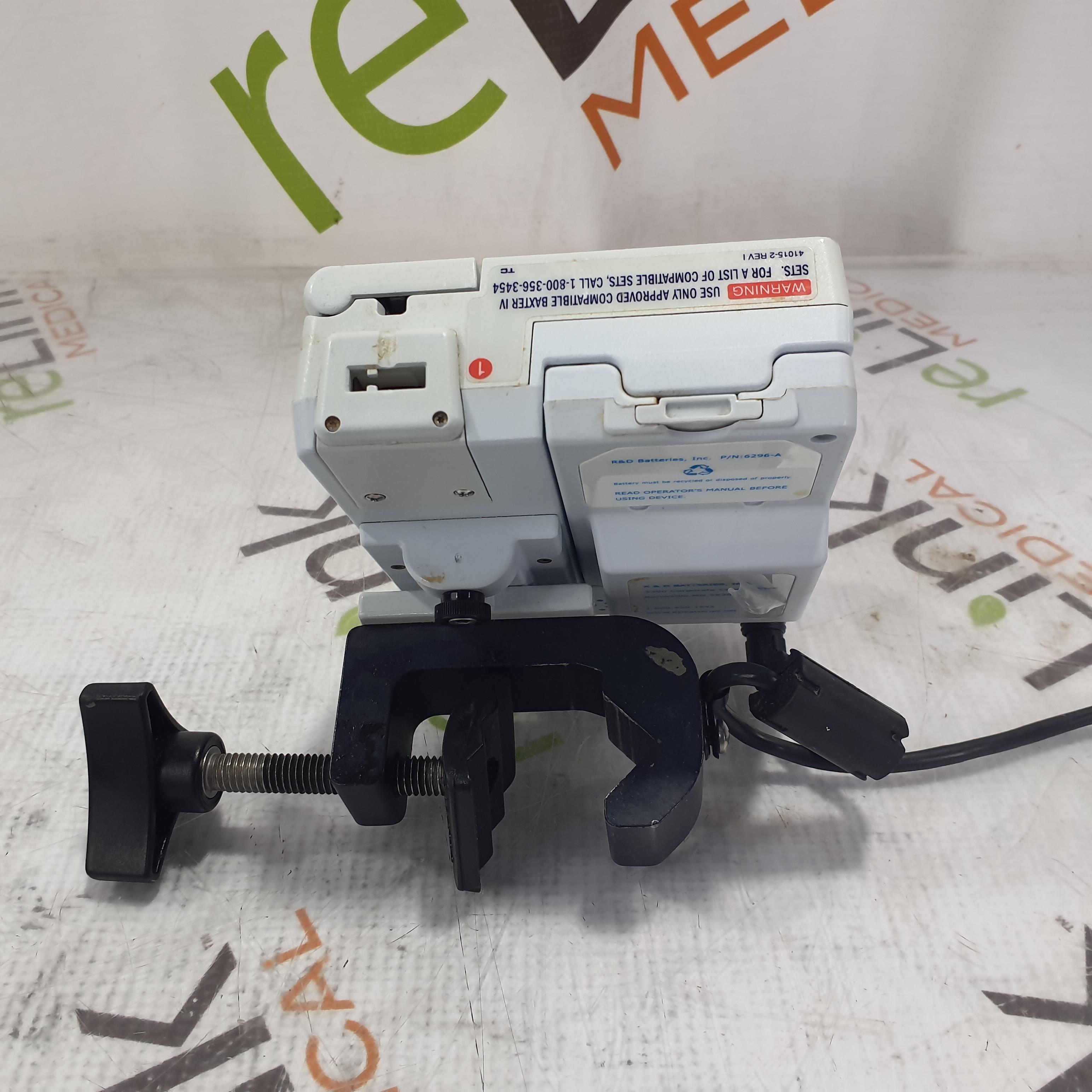 Baxter Sigma Spectrum 6.05.13 with Non-Wireless Battery Infusion Pump - 378873