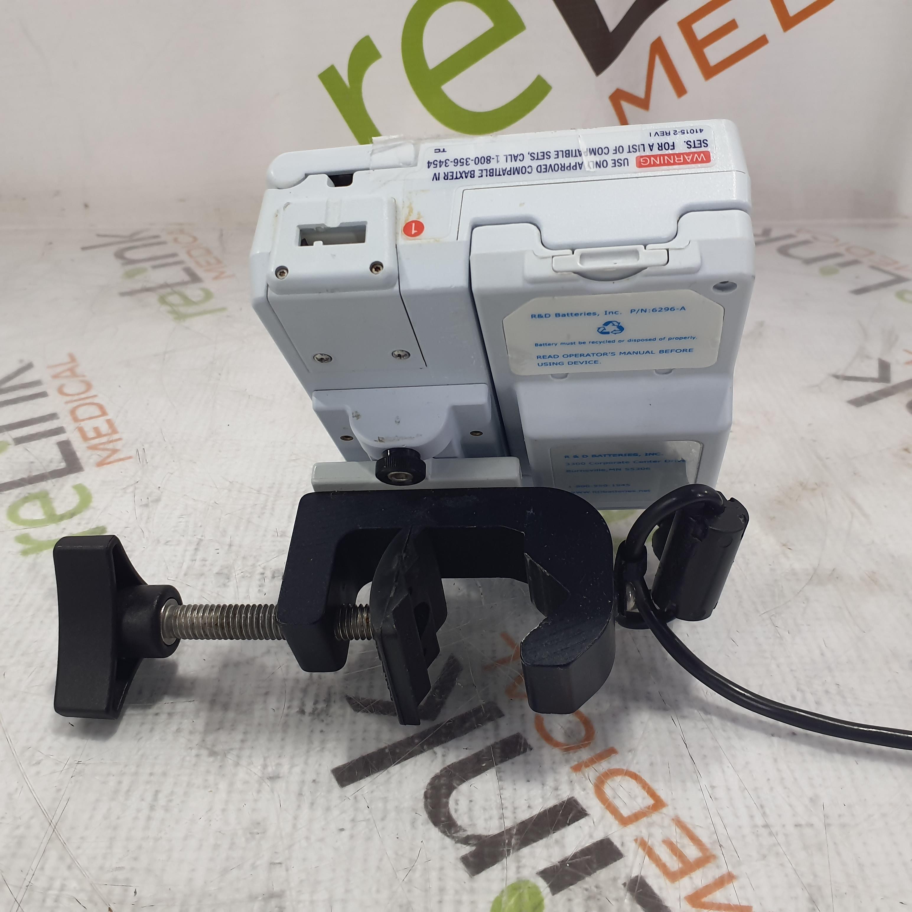 Baxter Sigma Spectrum 6.05.13 with Non-Wireless Battery Infusion Pump - 378856