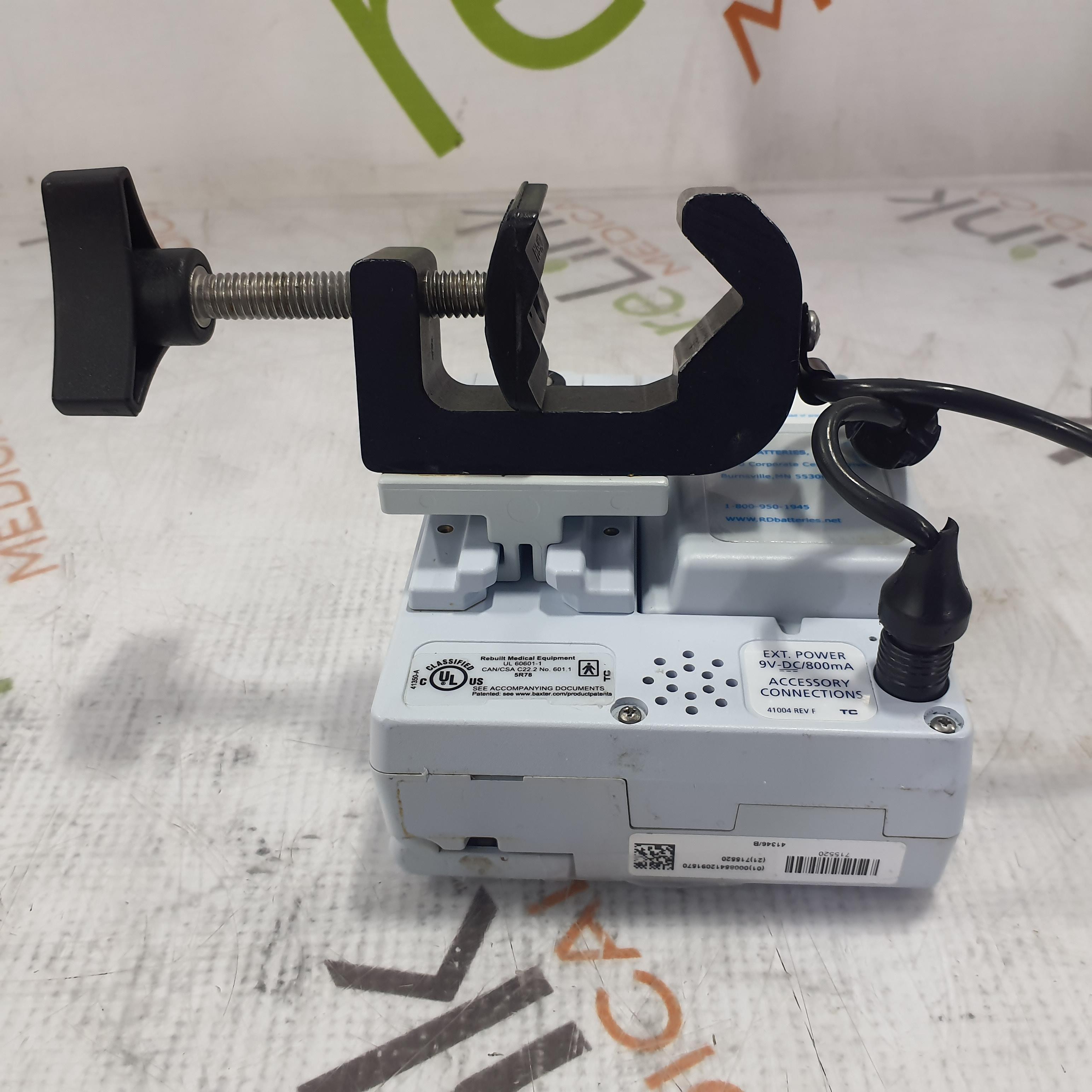 Baxter Sigma Spectrum 6.05.13 with Non-Wireless Battery Infusion Pump - 378856