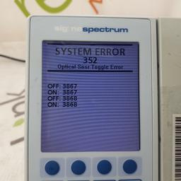 Baxter Sigma Spectrum w/Non Wireless or No Battery Infusion Pump - 379657