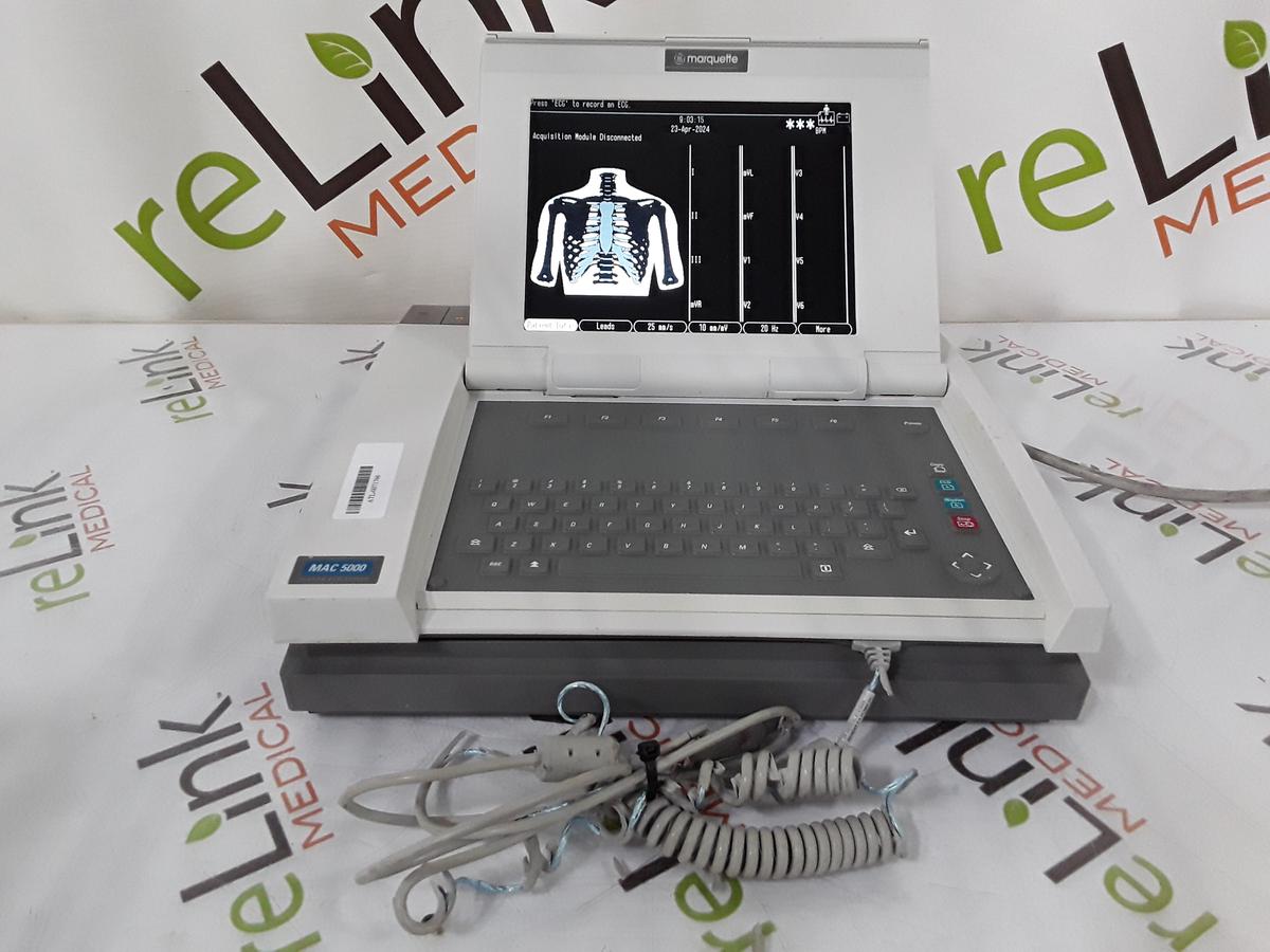 GE Healthcare MAC 5000 without CAM Module ECG System - 395883