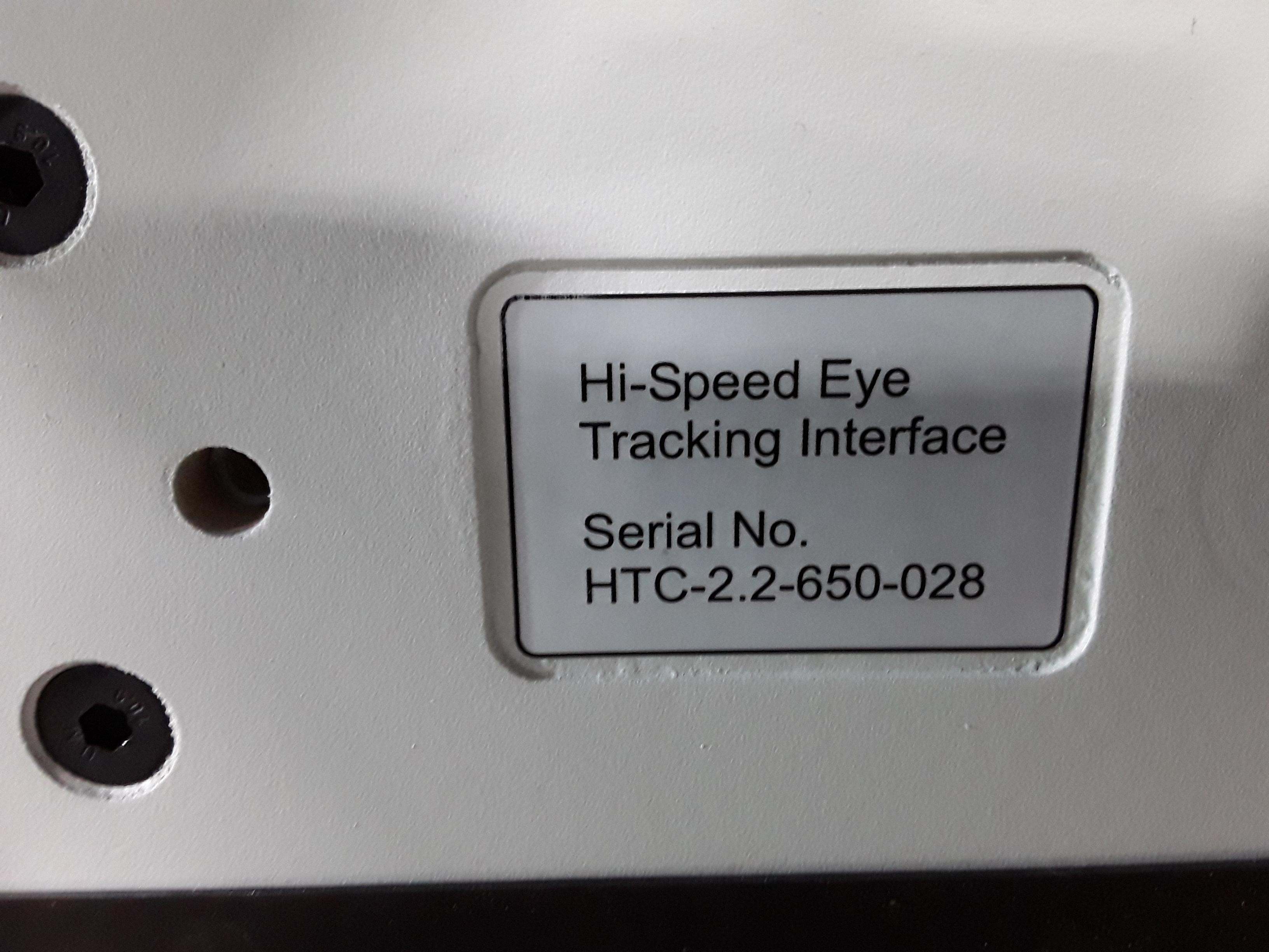 SensoMotoric Instruments iView Hi-Speed Eye Tracking Interface - 399380