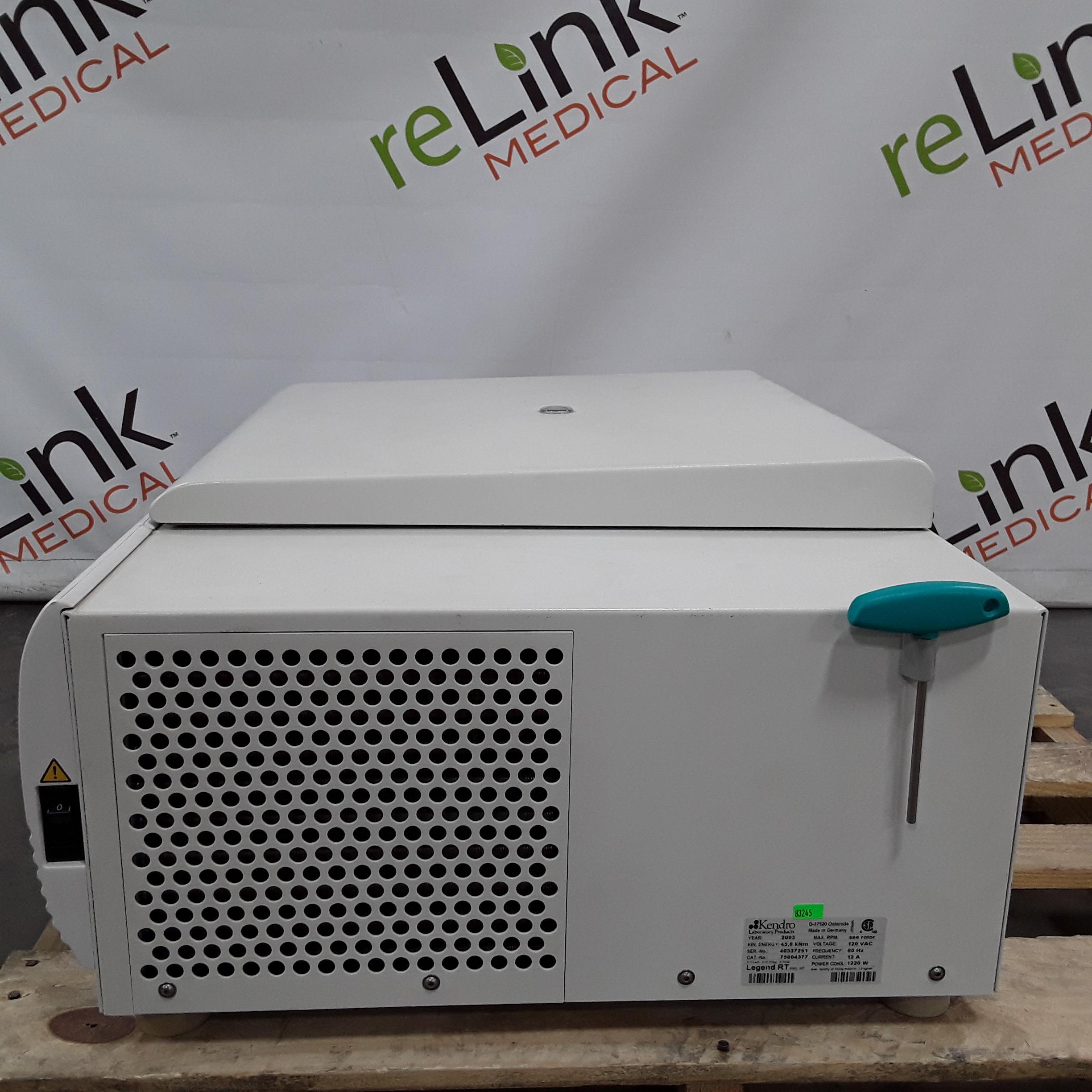 Thermo Electron Sorvall Legend RT Benchtop Centrifuge - 393236