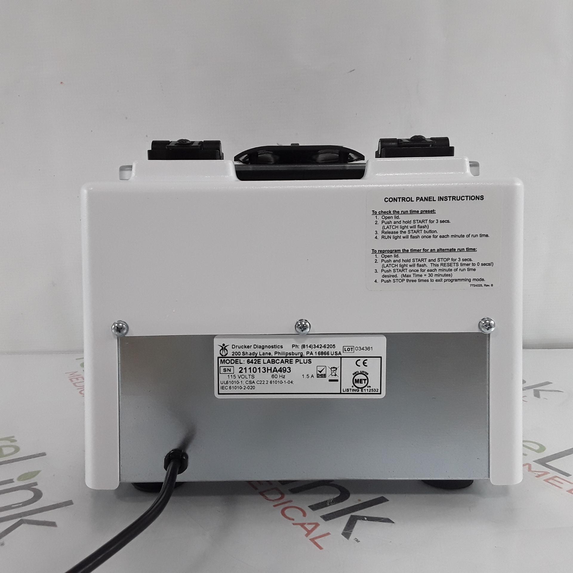 Drucker Diagnostics 642E Centrifuge - 317458