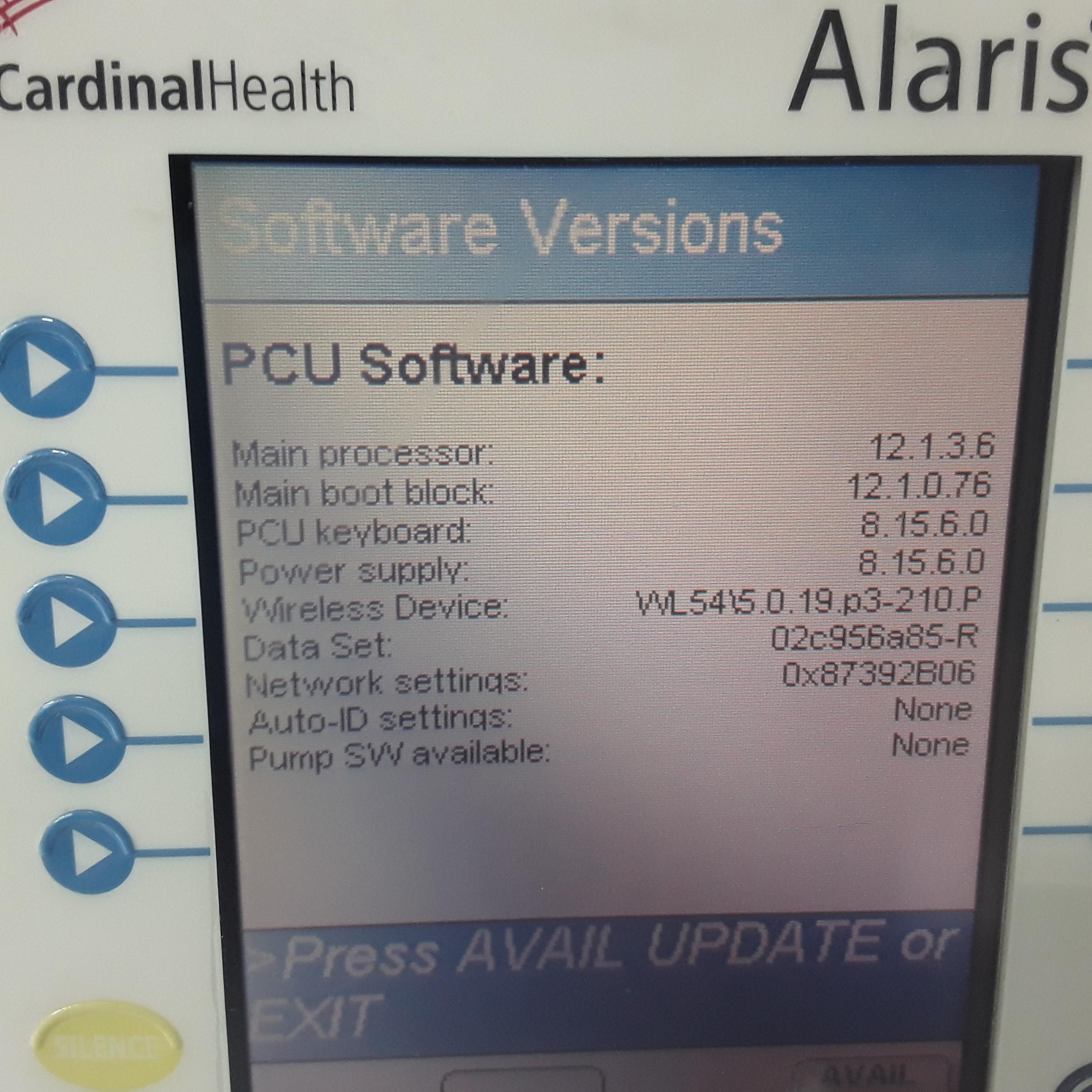 CareFusion Alaris 8015 Small Screen POC Infusion Pump - 424910