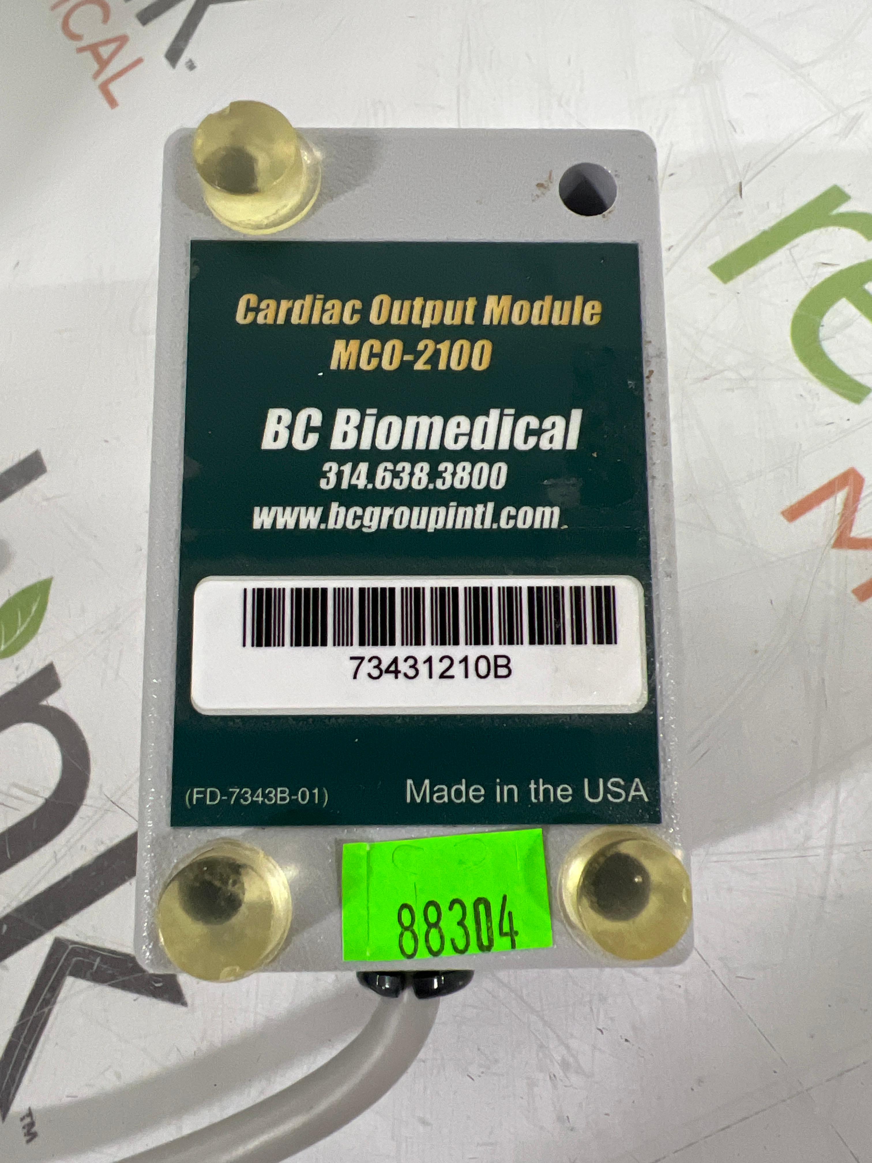 BC Biomedical MCO-2100 Cardiac Output Module - 427995