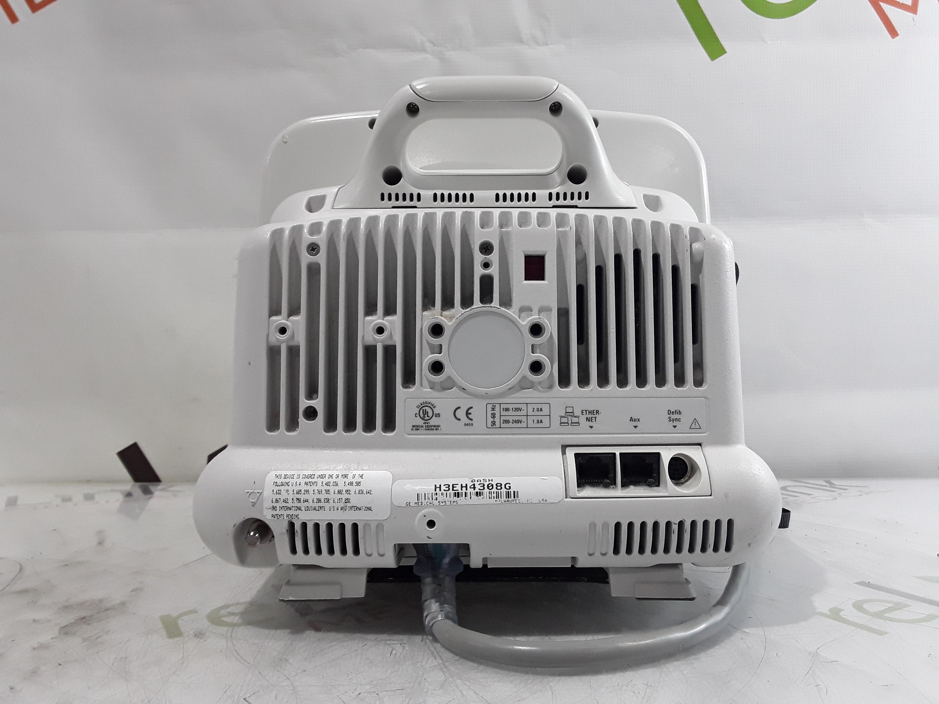 GE Healthcare Dash 4000 - GE/Nellcor SpO2 Patient Monitor - 344447