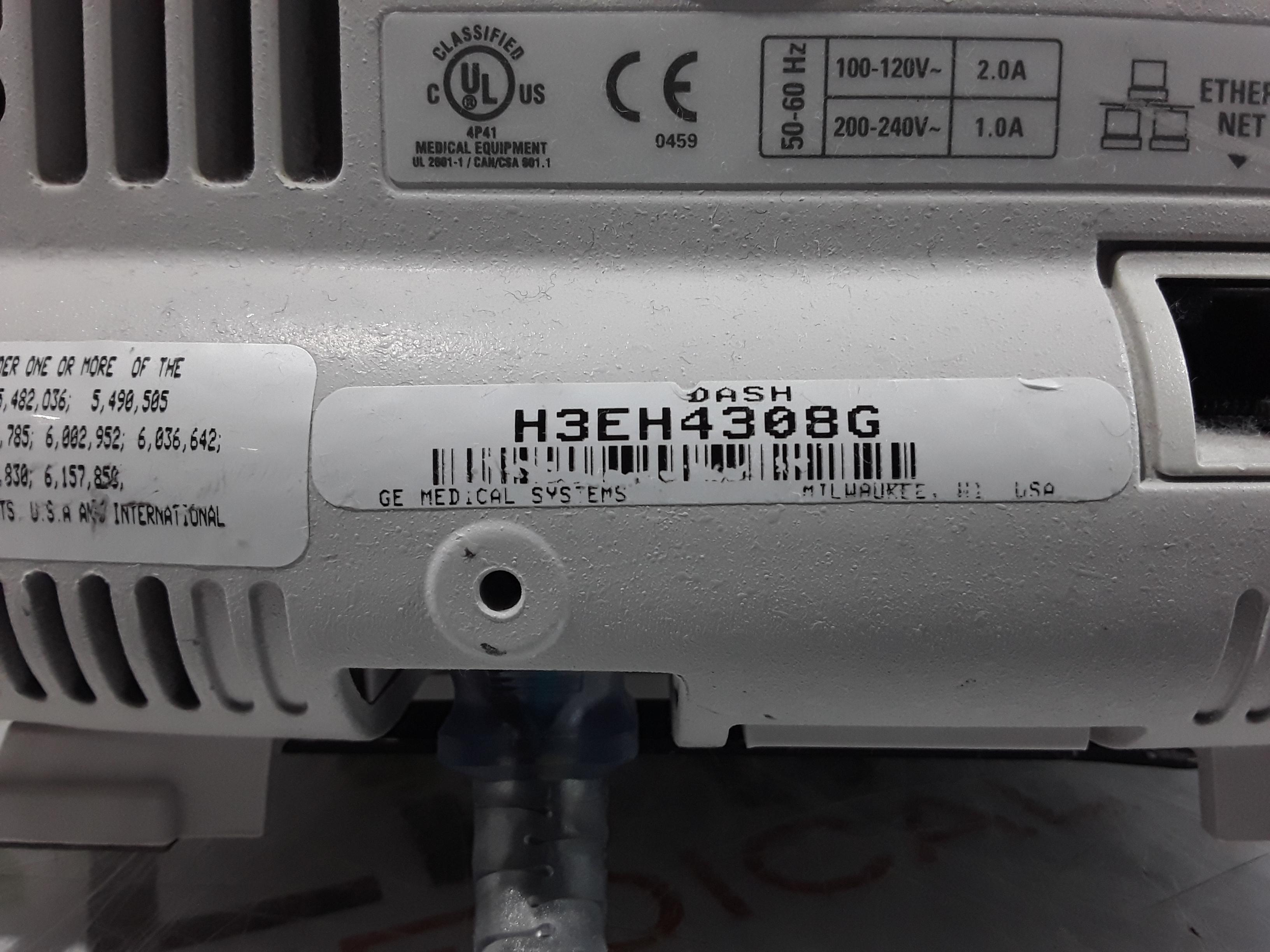 GE Healthcare Dash 4000 - GE/Nellcor SpO2 Patient Monitor - 344447