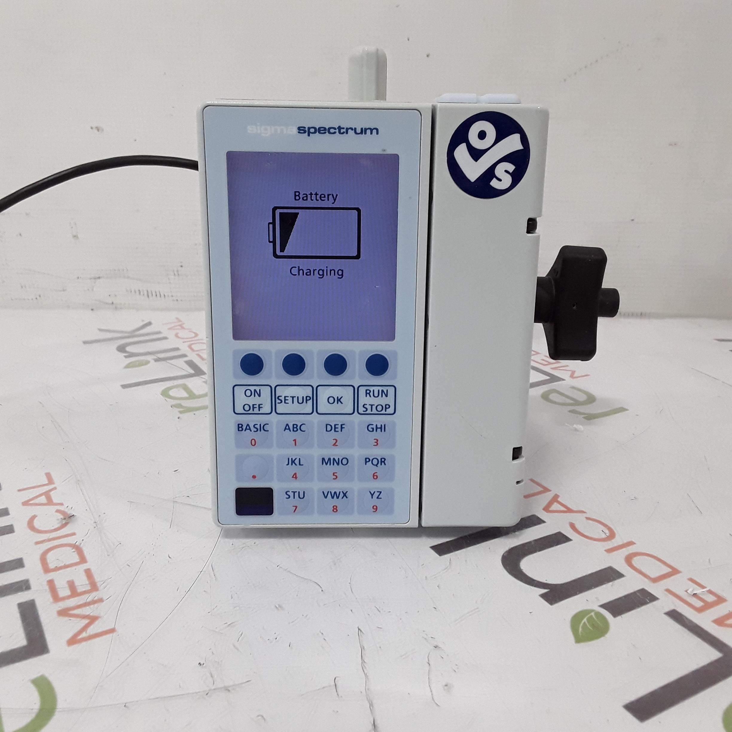 Baxter Sigma Spectrum 6.02.07 with B/G Battery Infusion Pump - 388371