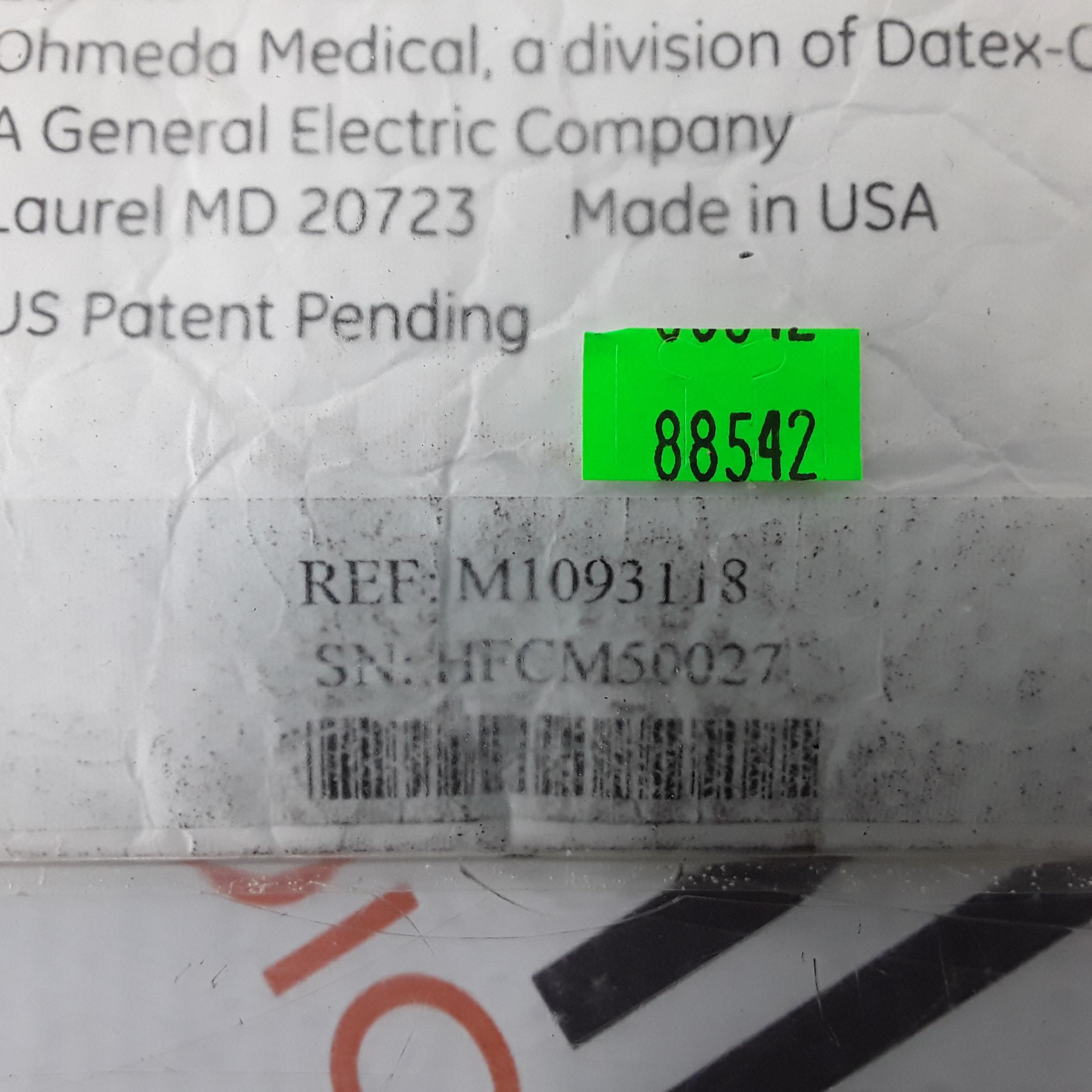 GE Healthcare M1091990 Bilisoft Phototherapy System W/ M1903118 Pad - 421364