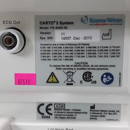 BioSense Webster Carto 3 Navigation Mapping System - 414311