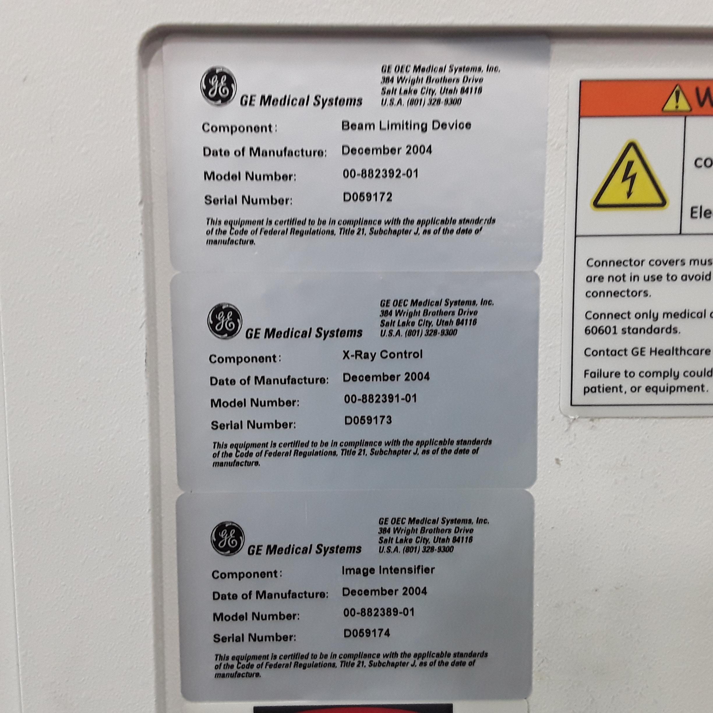 OEC Medical Systems Miniview 6800 C-Arm - 419701