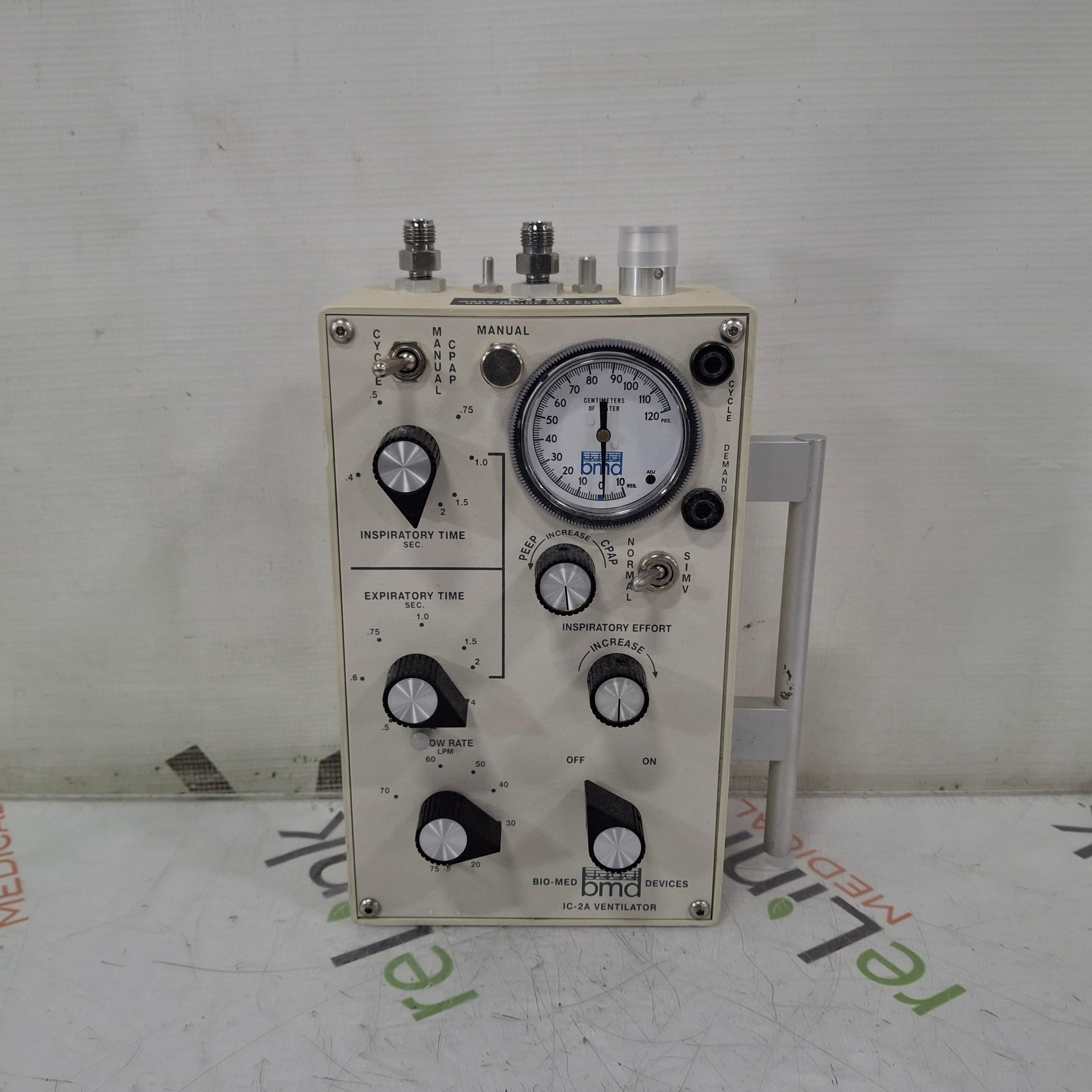 Bio-Med Devices IC-2A Transport Ventilator - 443622