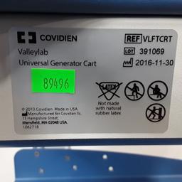 Covidien VLFTCRT FT10 Cart - 428966