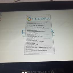 Medivators Endora Endoscope Tracking System Monitor - 429032
