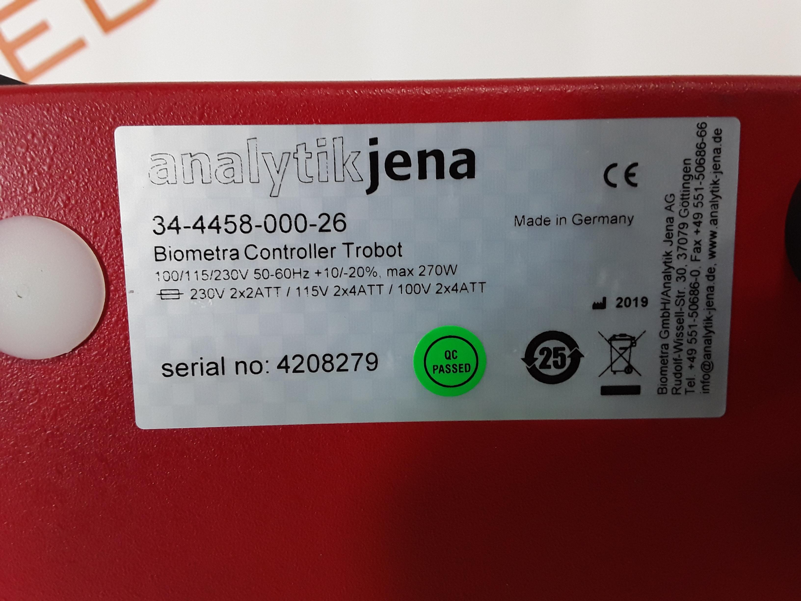Biometra 96 Trobot Thermocycler w/ Controller - 405818