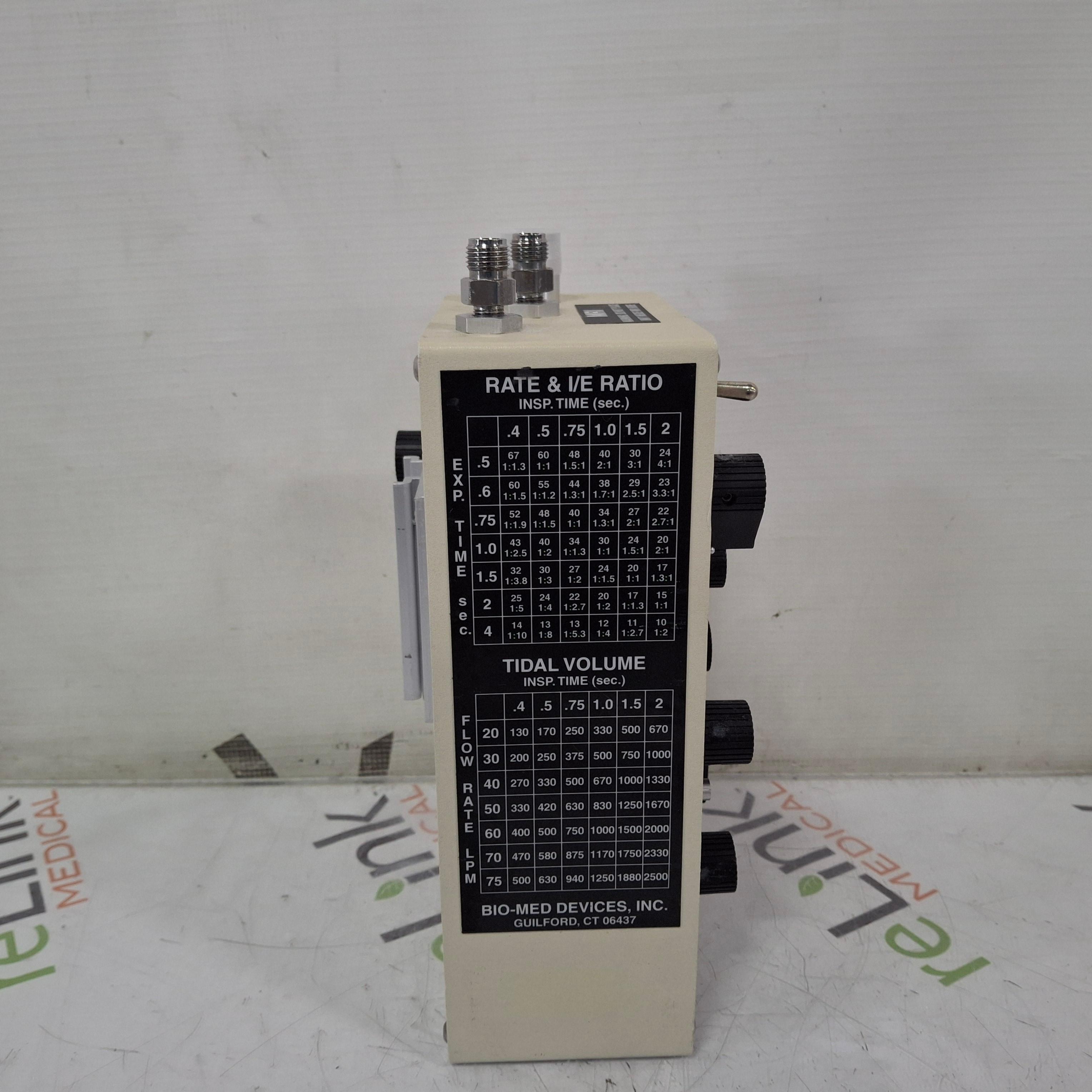 Bio-Med Devices IC-2A Transport Ventilator - 443622